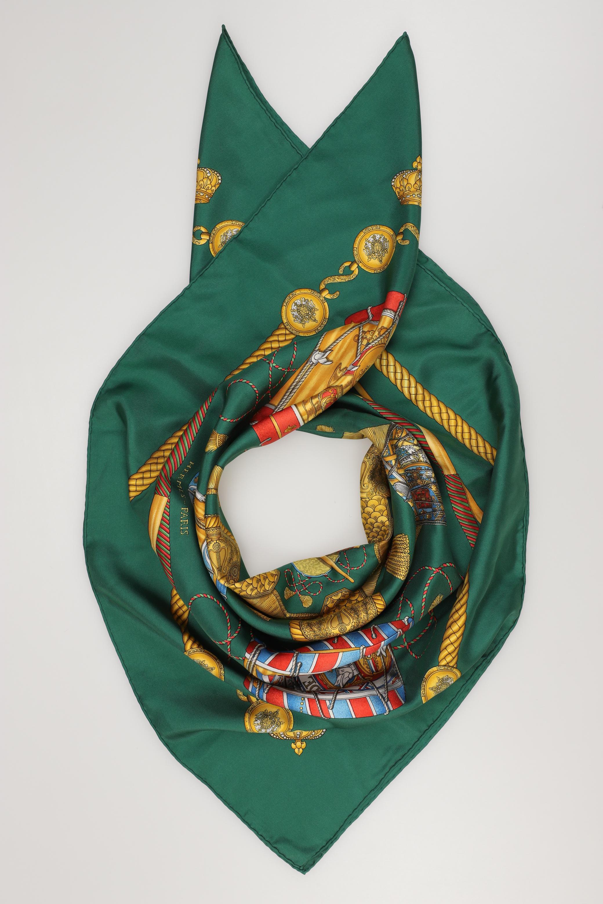 

Hermes Damen Schal, grün