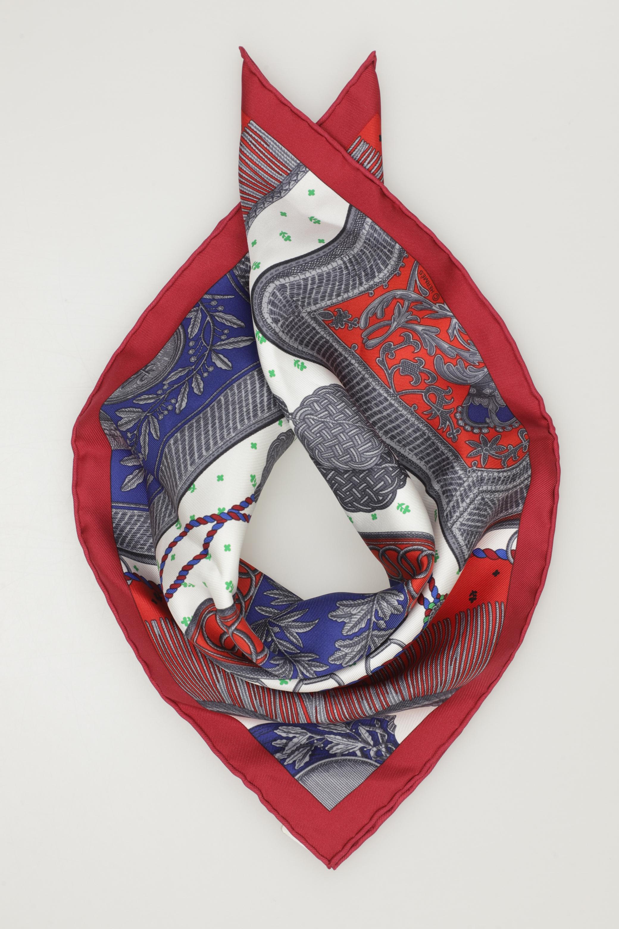 

Hermes Damen Schal, rot, Gr.