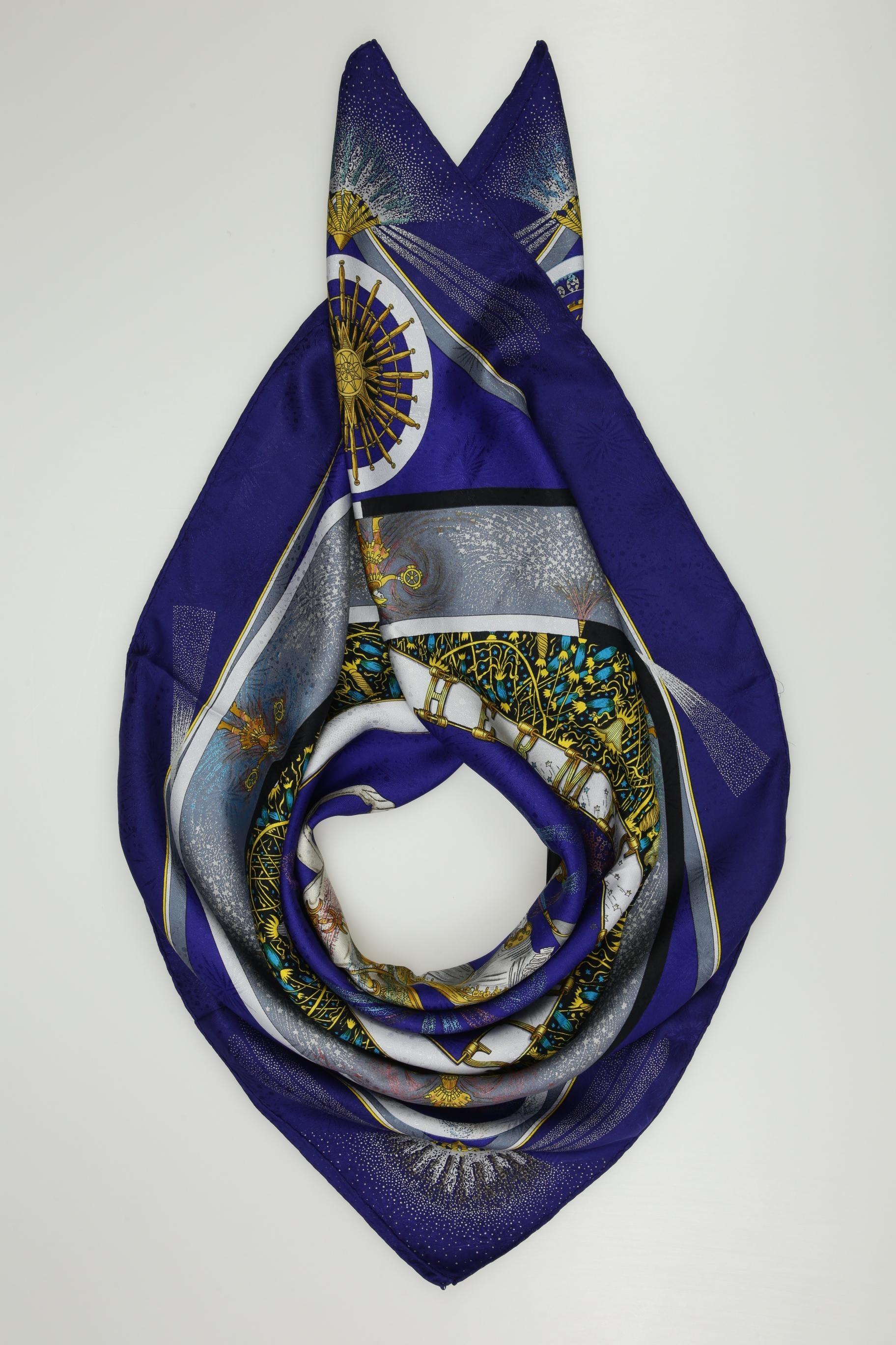 

Hermes Damen Schal, marineblau, Gr.