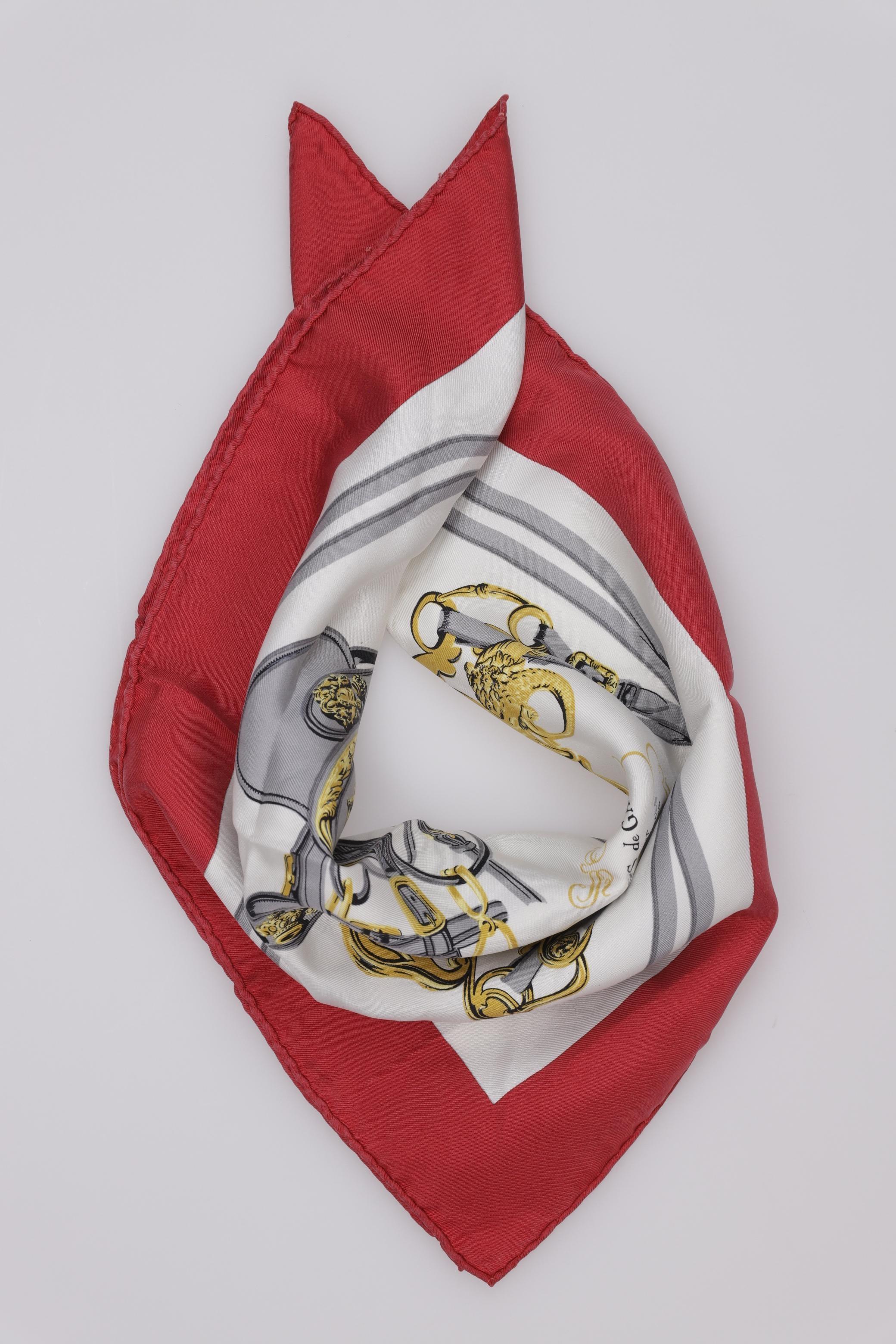 

Hermes Damen Schal, cremeweiß, Gr.