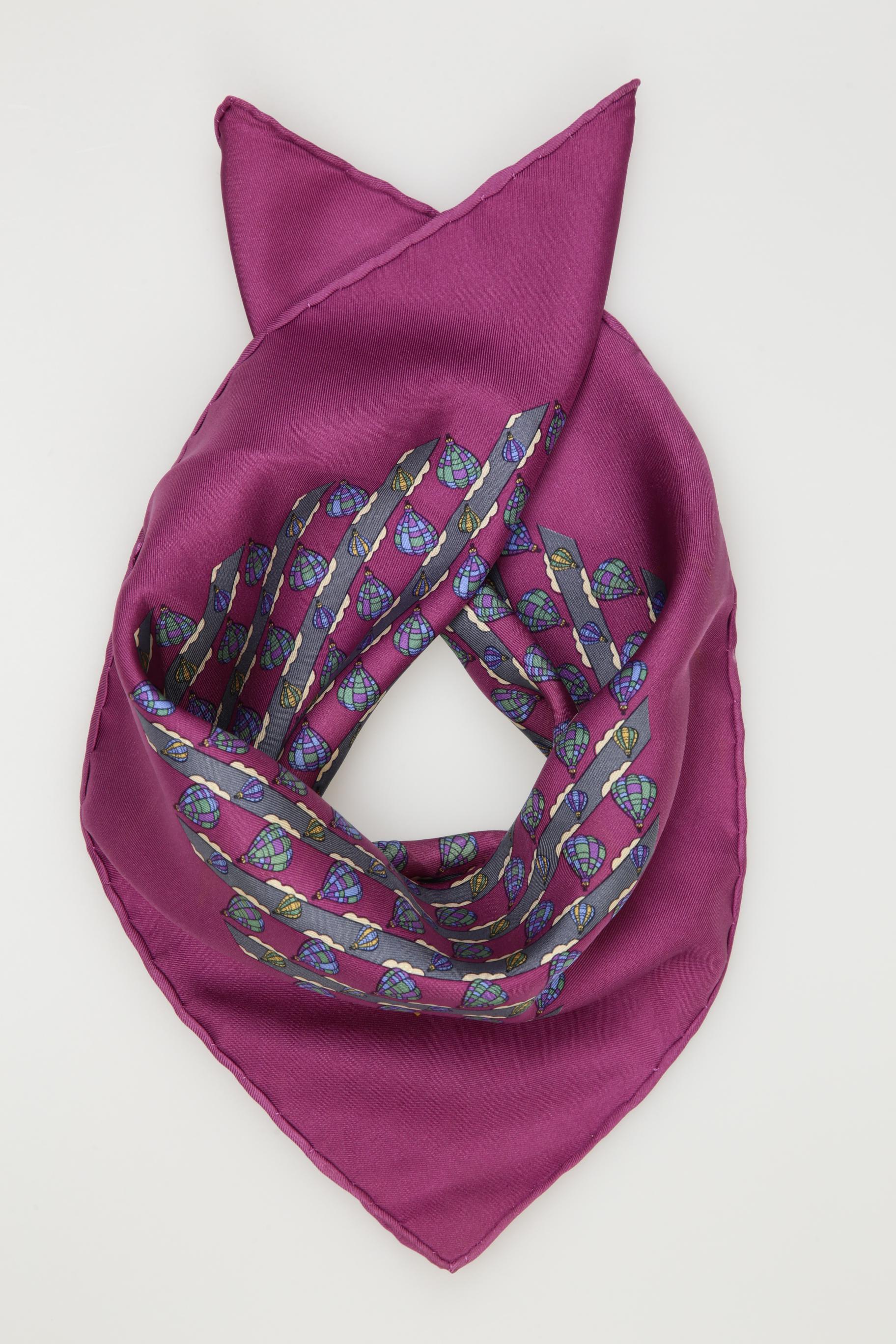 

Hermes Damen Schal, bordeaux, Gr.