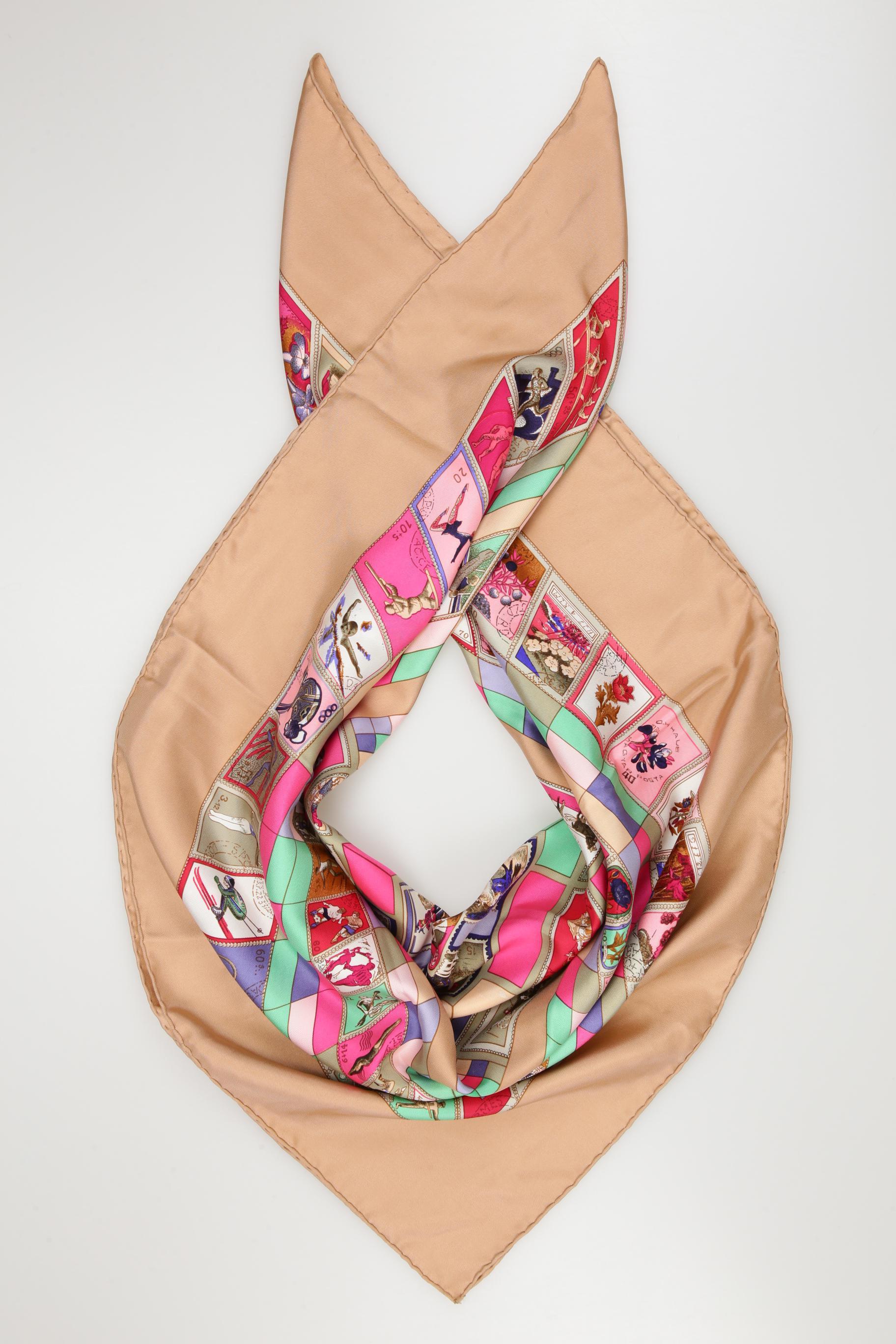 

Hermes Damen Schal, mehrfarbig, Gr.