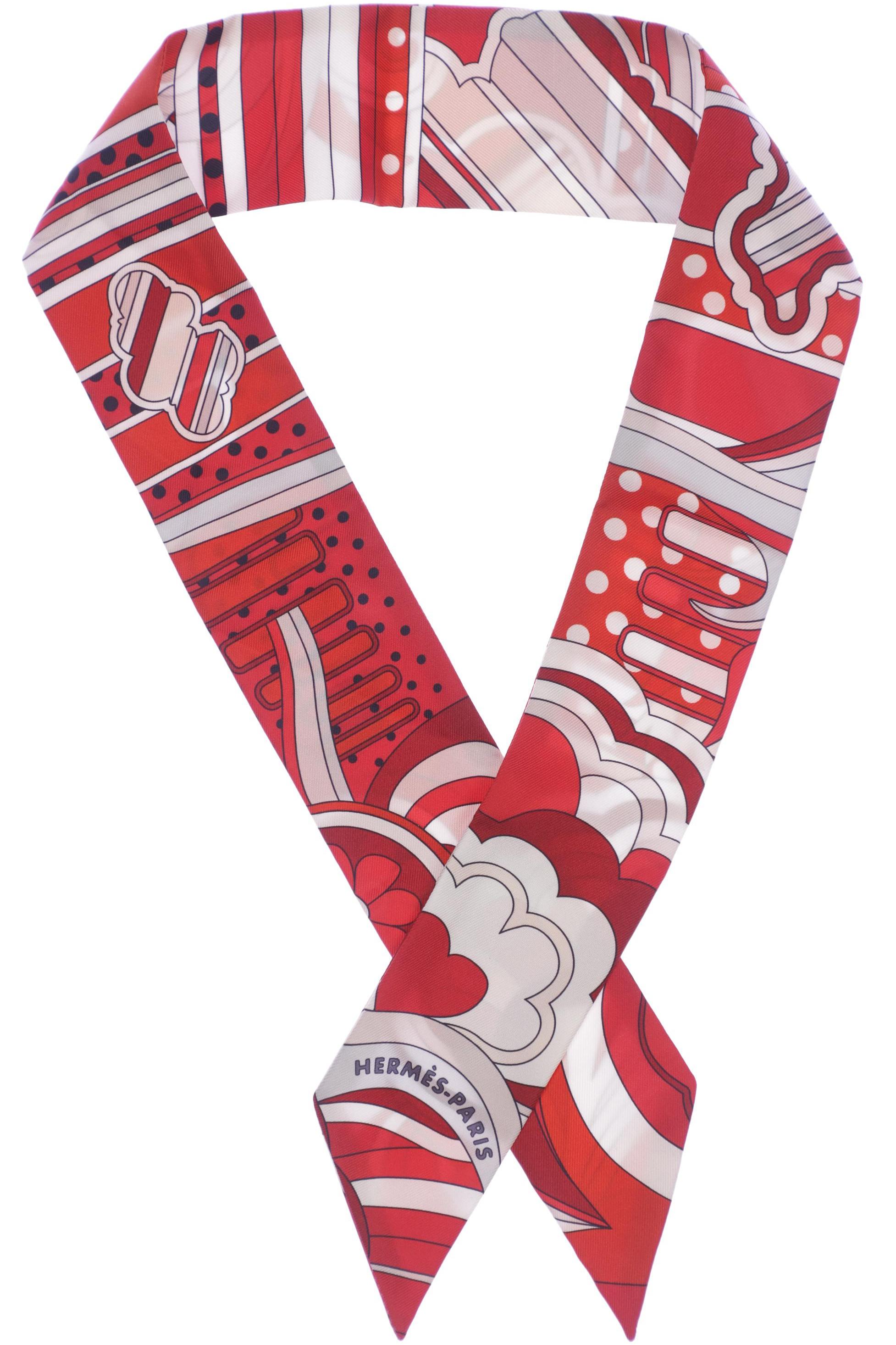 

Hermes Damen Schal, rot, Gr.