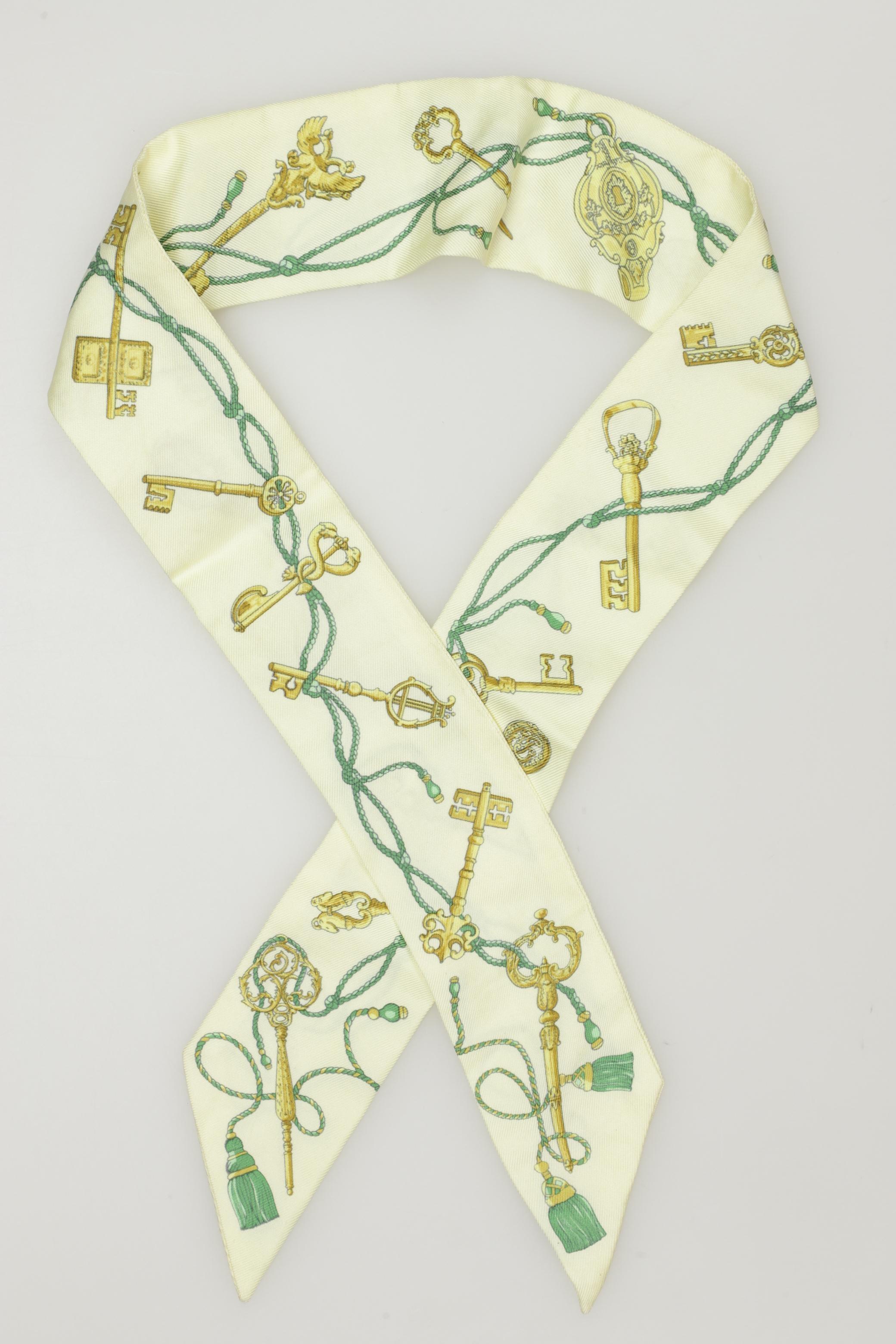 

Hermes Damen Schal, gelb, Gr.