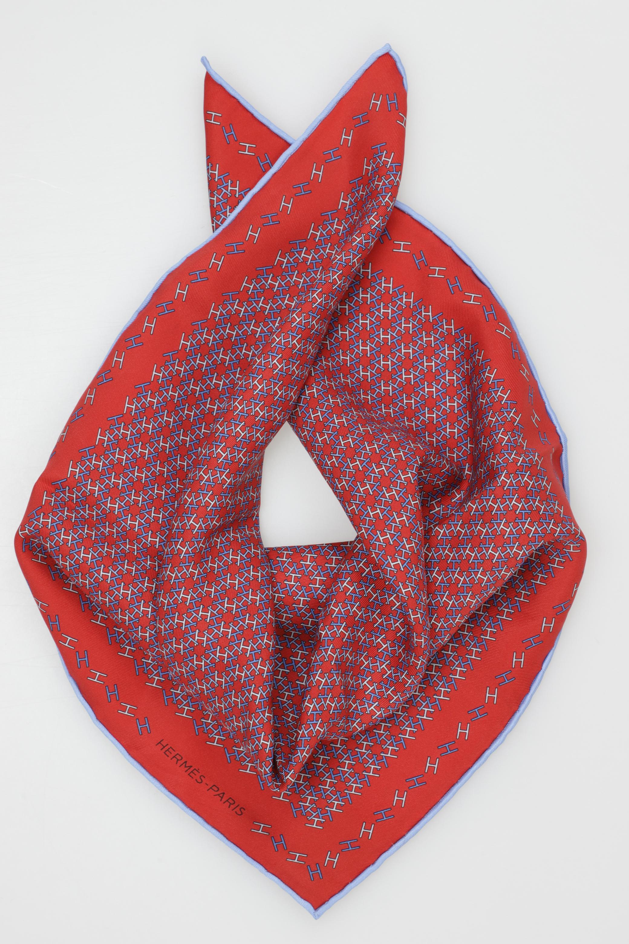 

Hermes Damen Schal, rot, Gr.