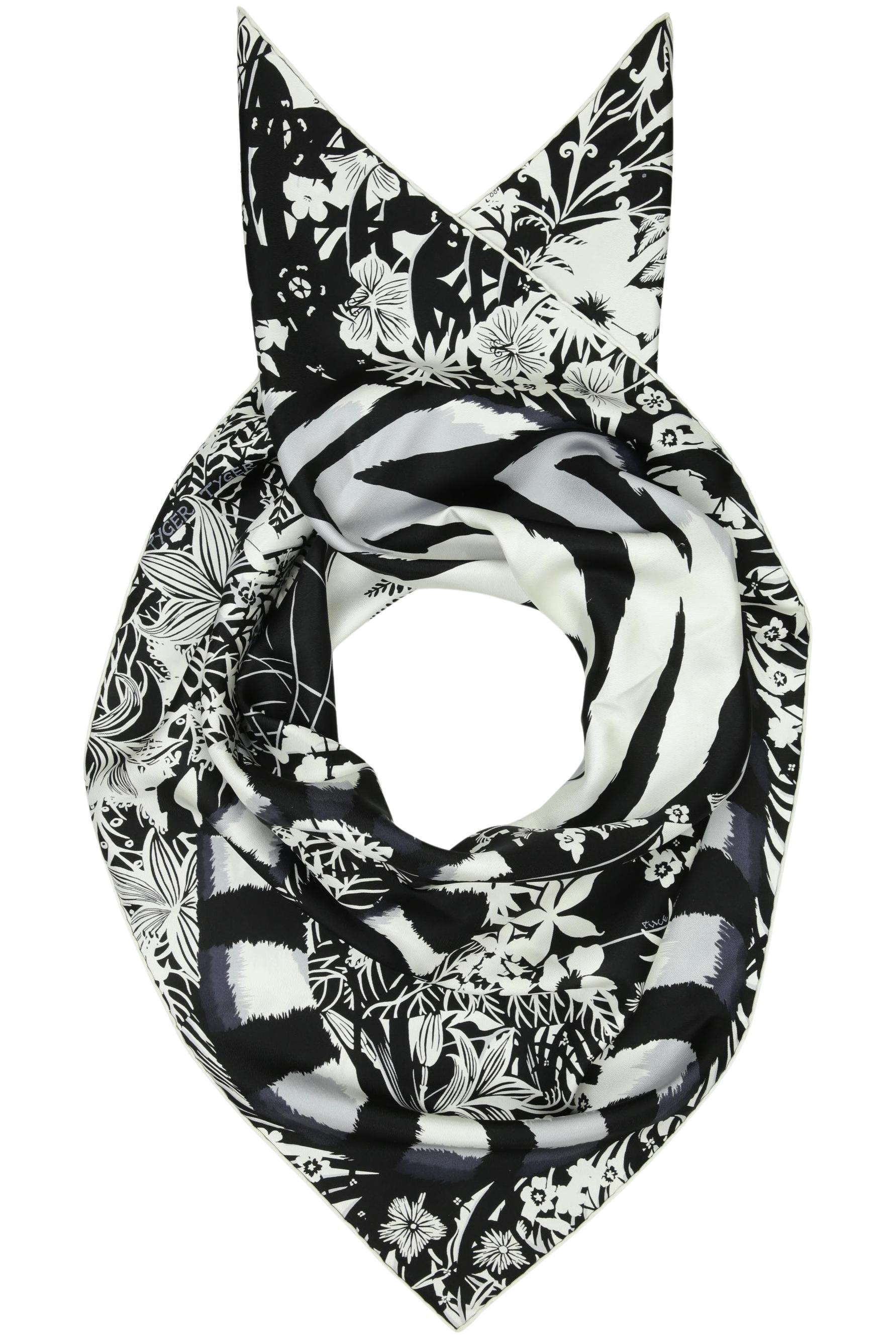 

Hermes Damen Schal, schwarz, Gr.