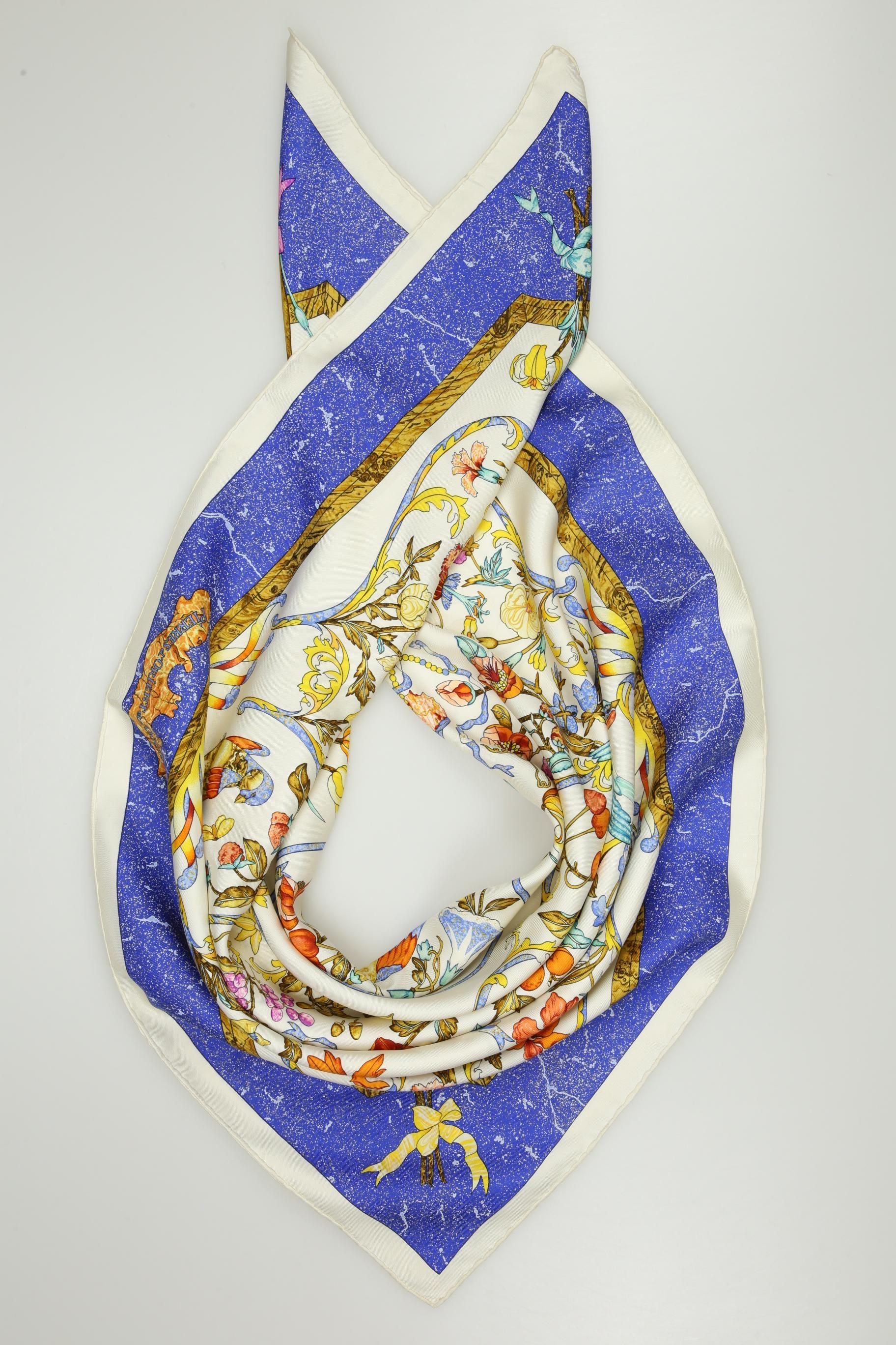 

Hermes Damen Schal, mehrfarbig, Gr.