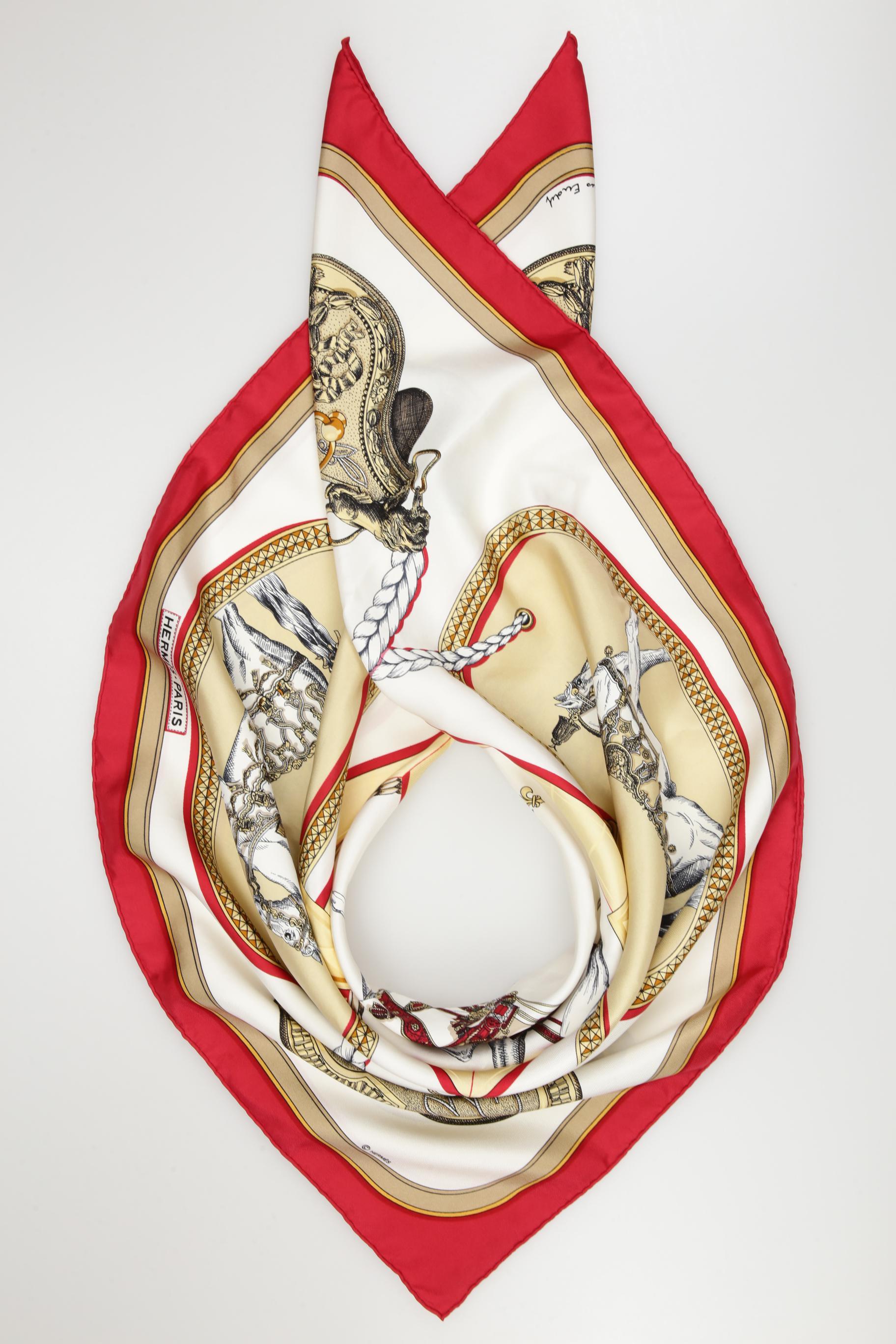 

Hermes Damen Schal, mehrfarbig, Gr.