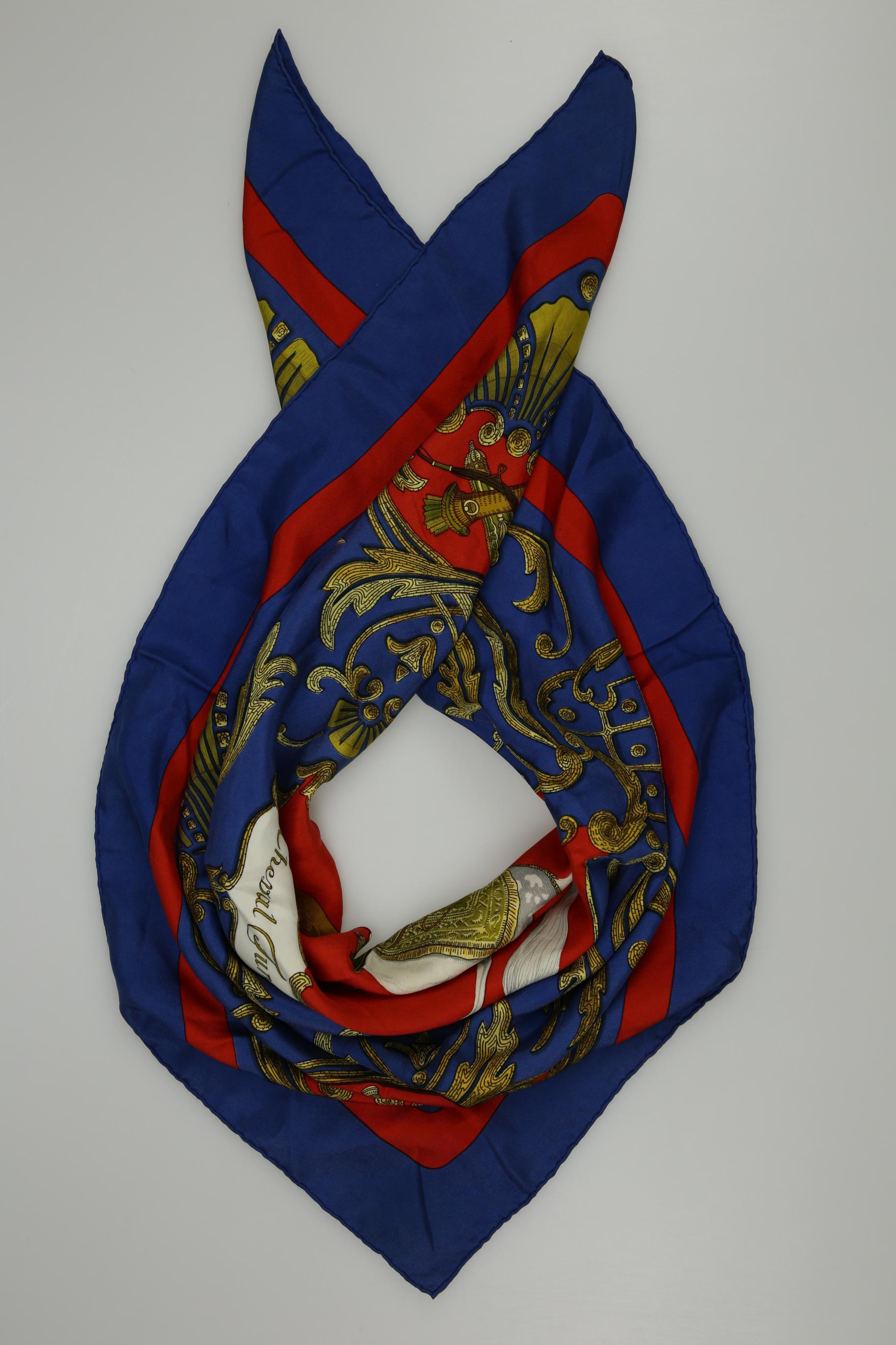 

Hermes Damen Schal, blau, Gr.