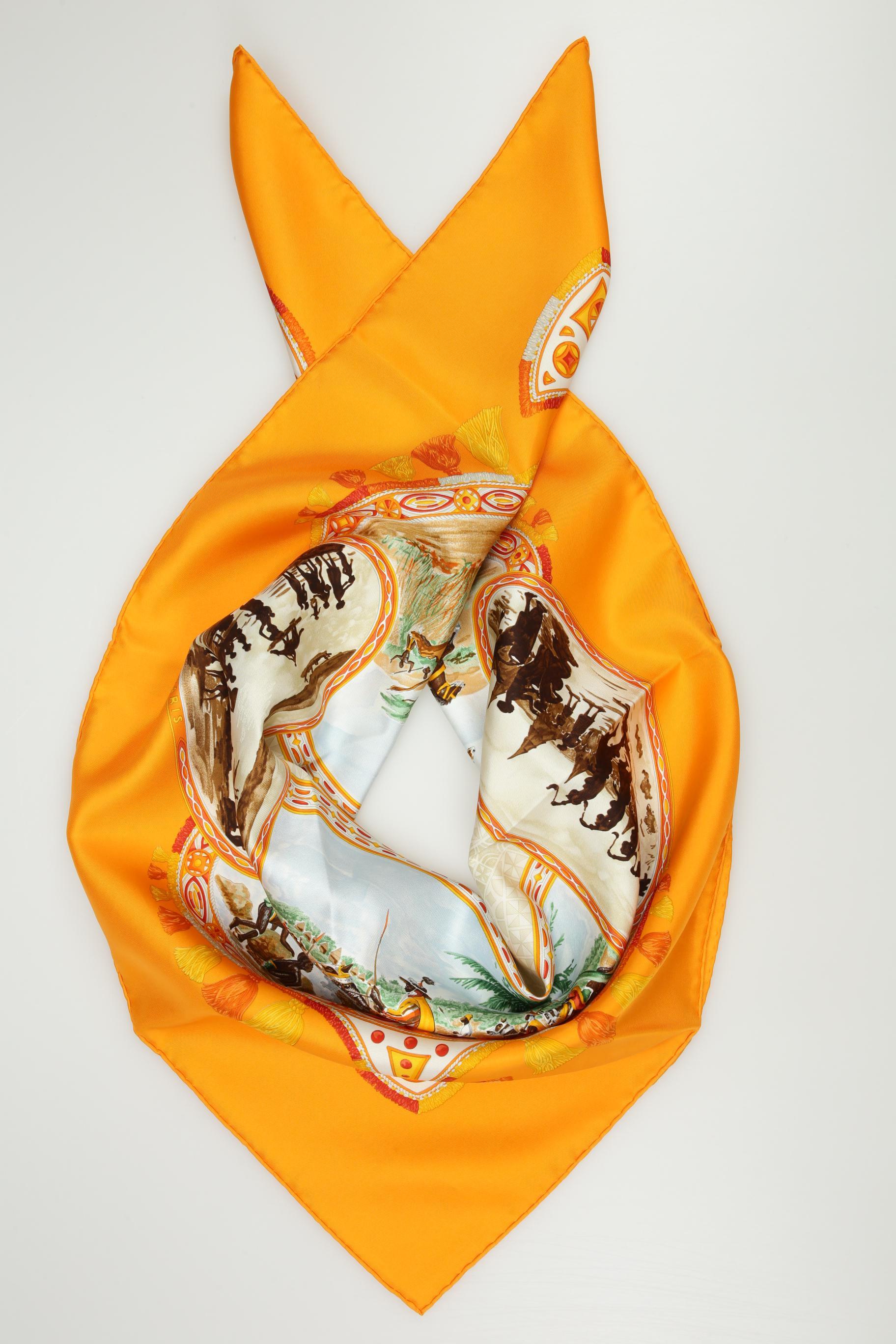 

Hermes Damen Schal, orange