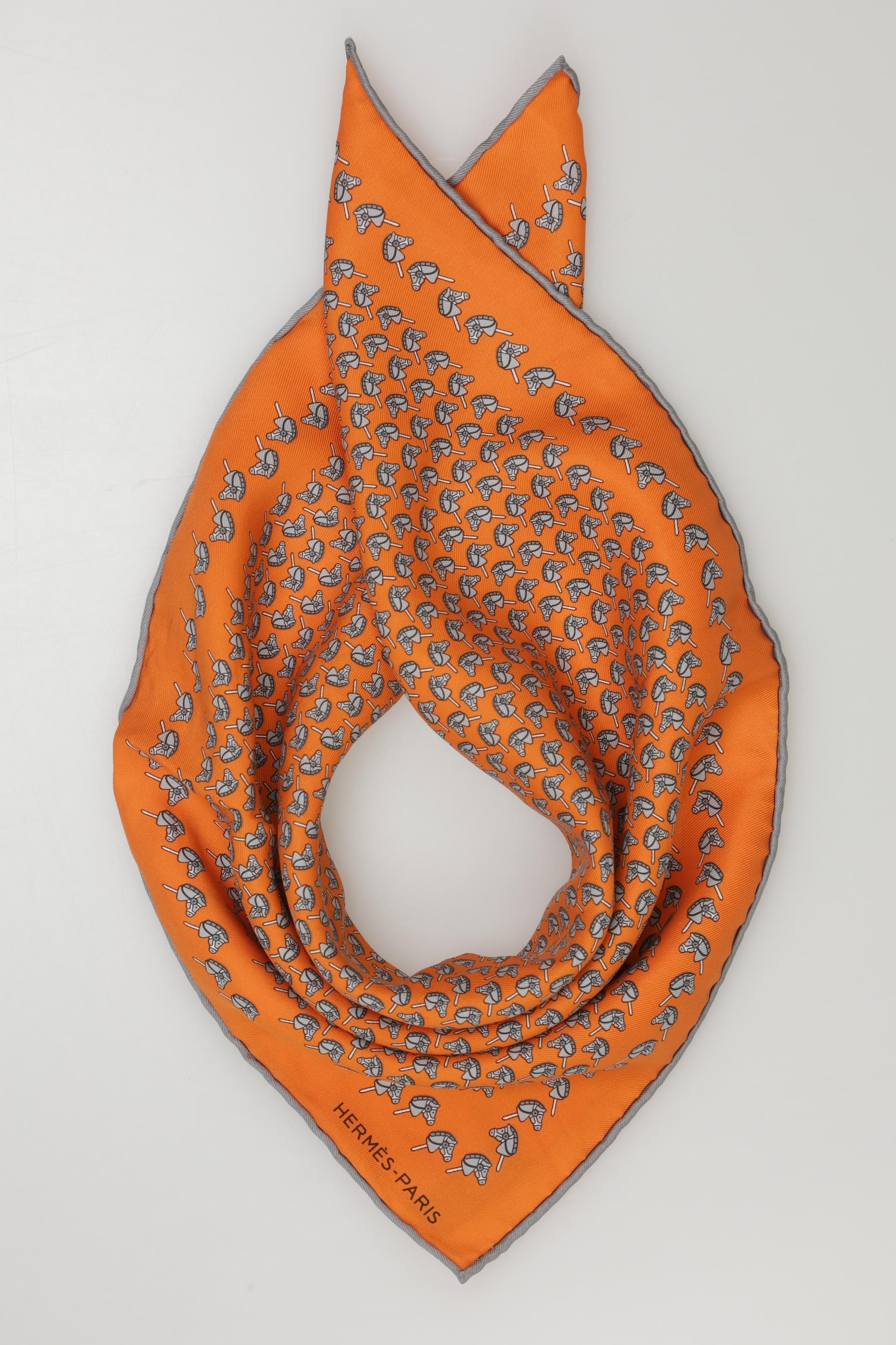 

Hermes Damen Schal, orange, Gr.