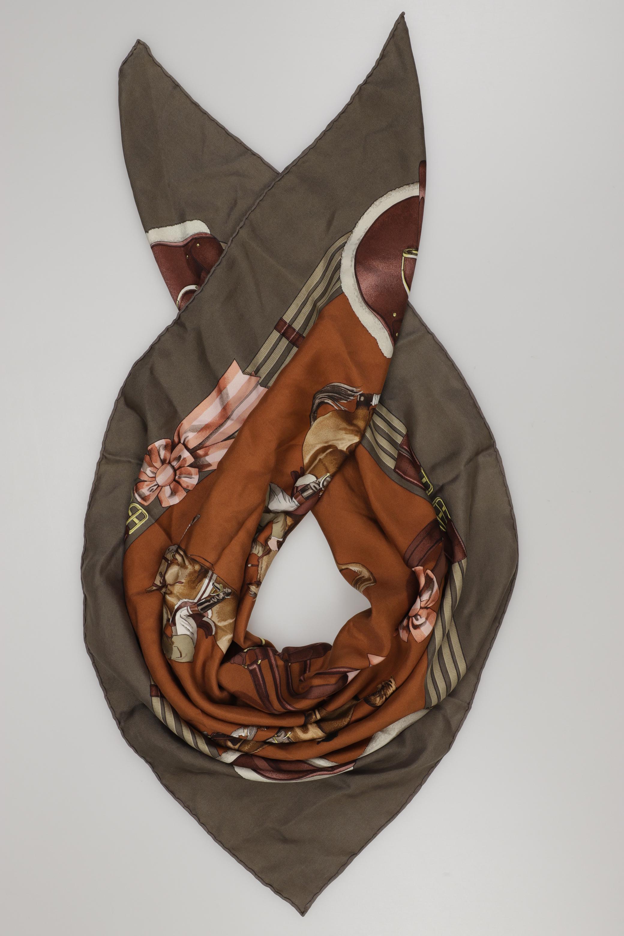

Hermes Damen Schal, braun, Gr.