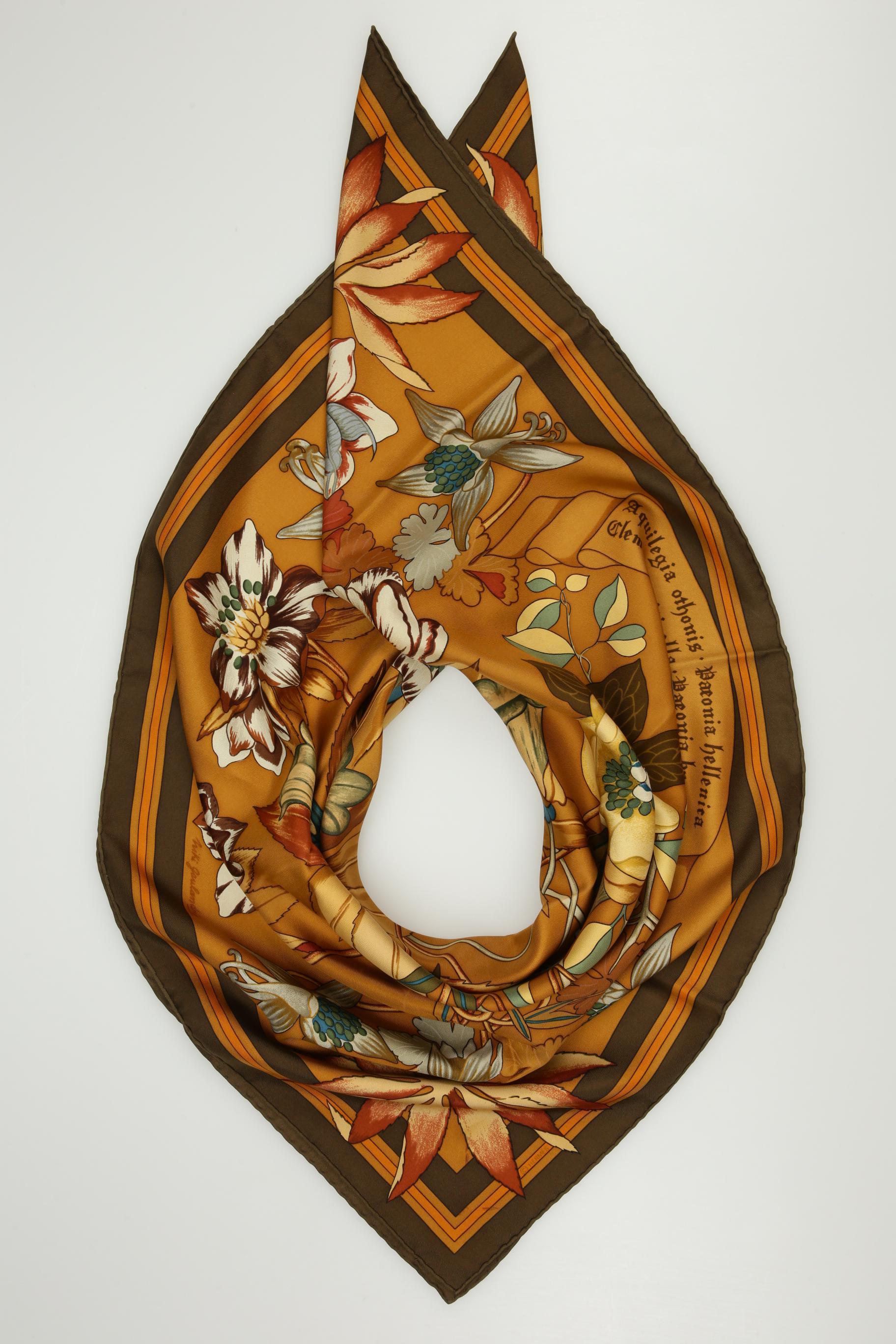 

Hermes Damen Schal, orange, Gr.