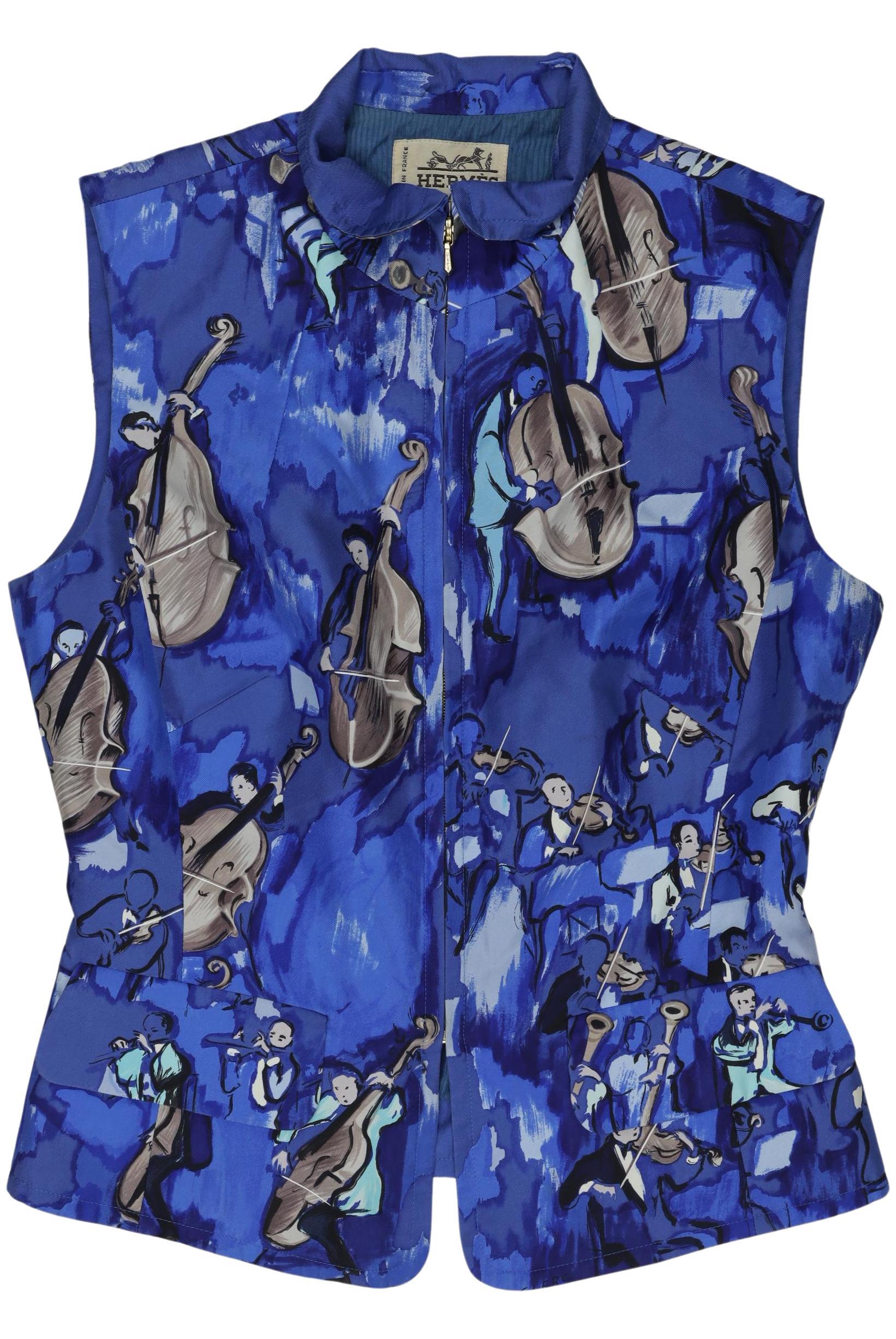 

Hermes Damen Weste, hellblau, Gr. 38