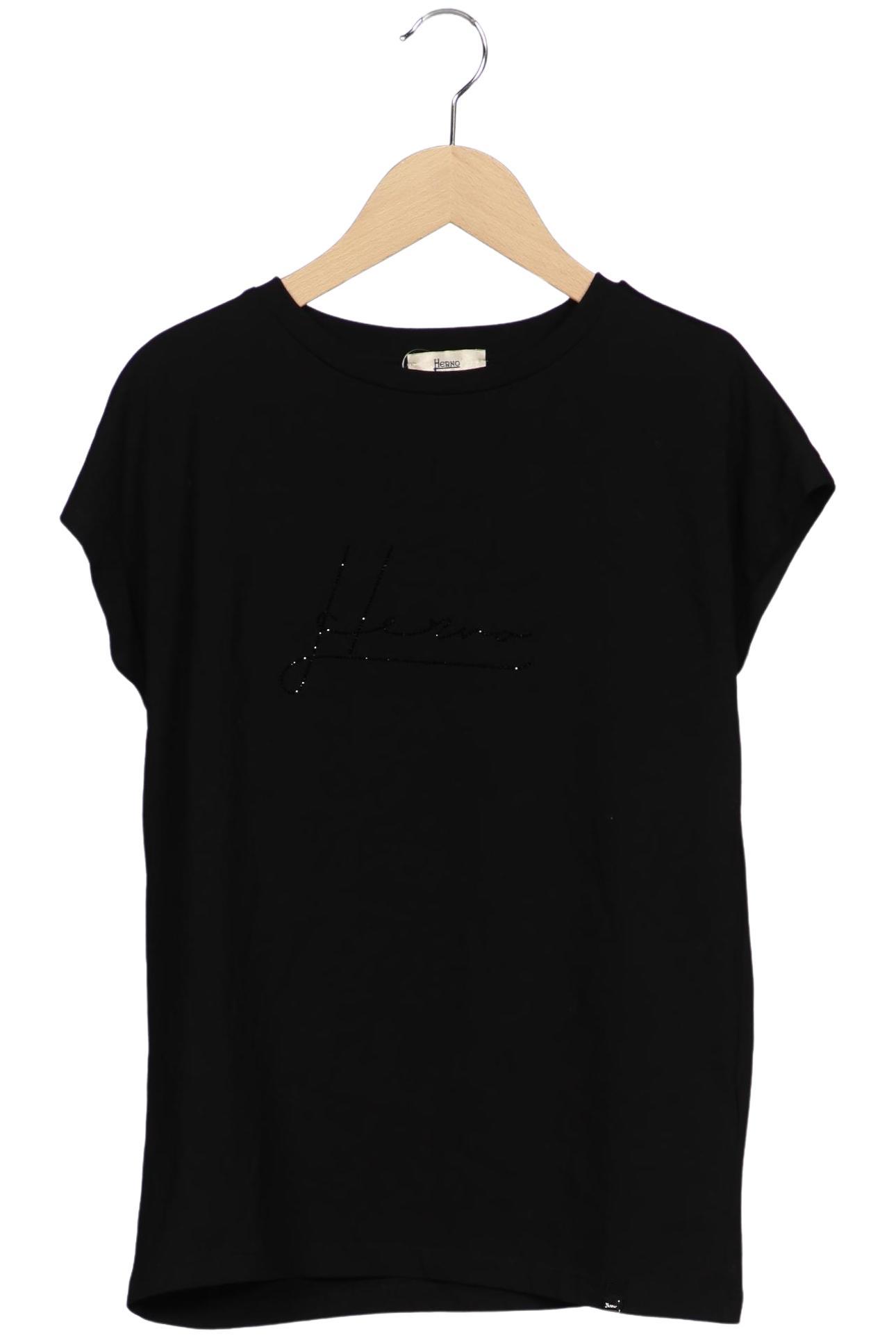 

Herno Damen T-Shirt, schwarz, Gr. 40