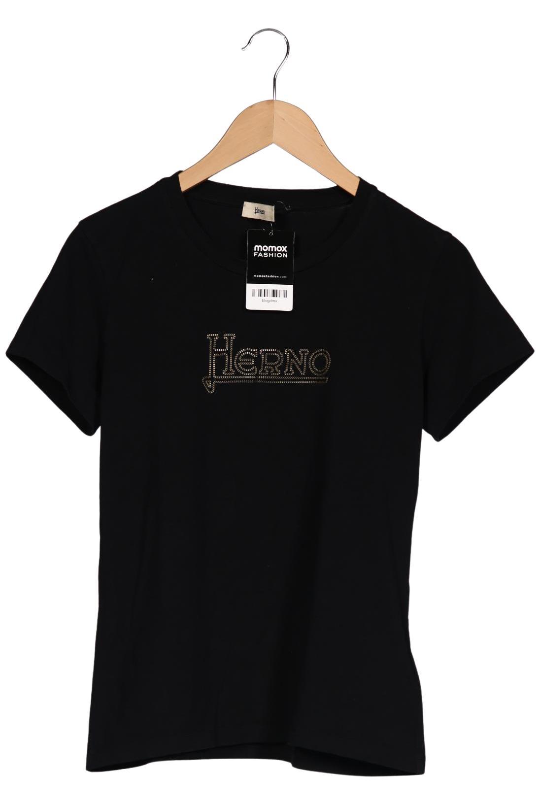 

Herno Damen T-Shirt, schwarz, Gr. 46