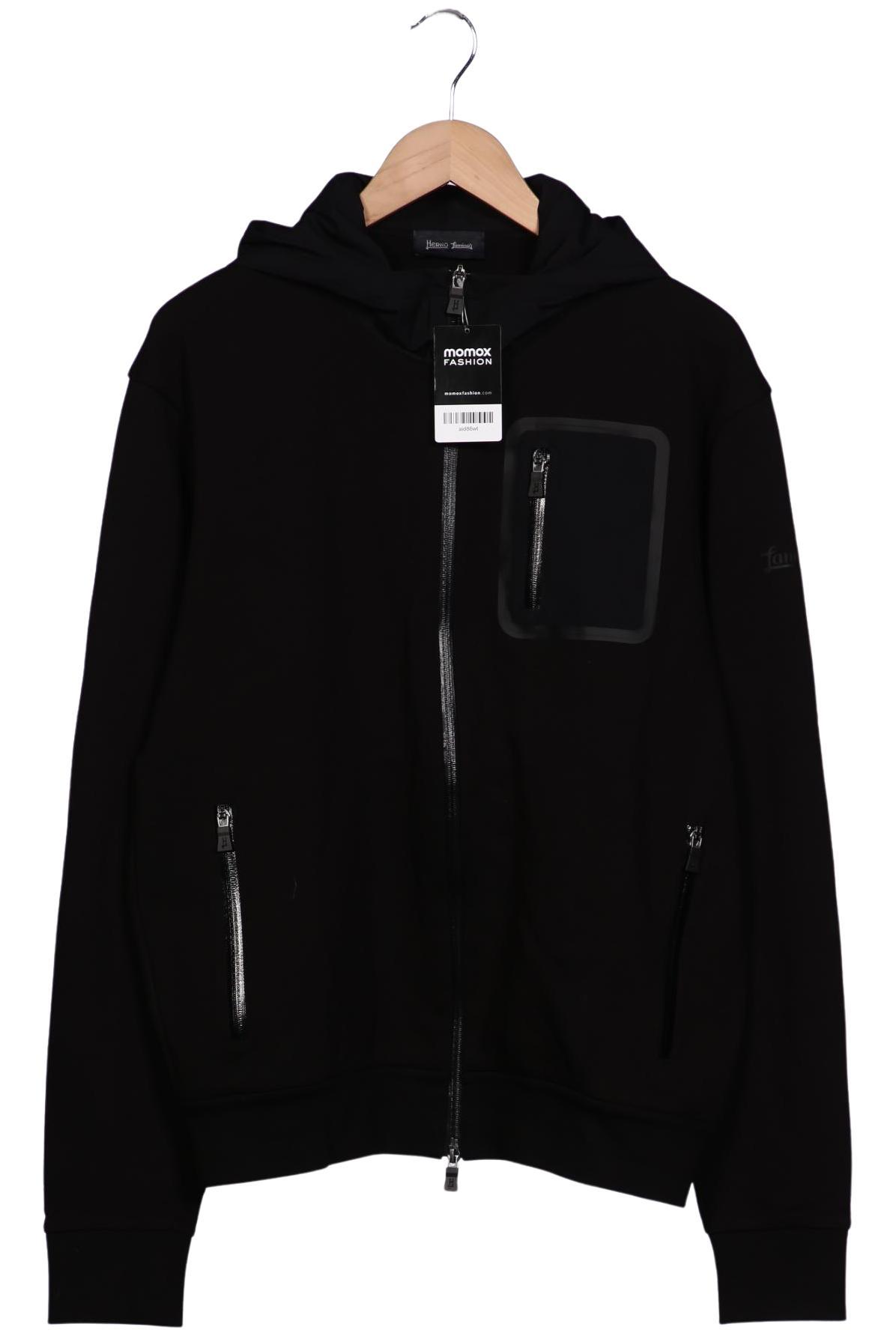 

Herno Herren Kapuzenpullover, schwarz, Gr. 54