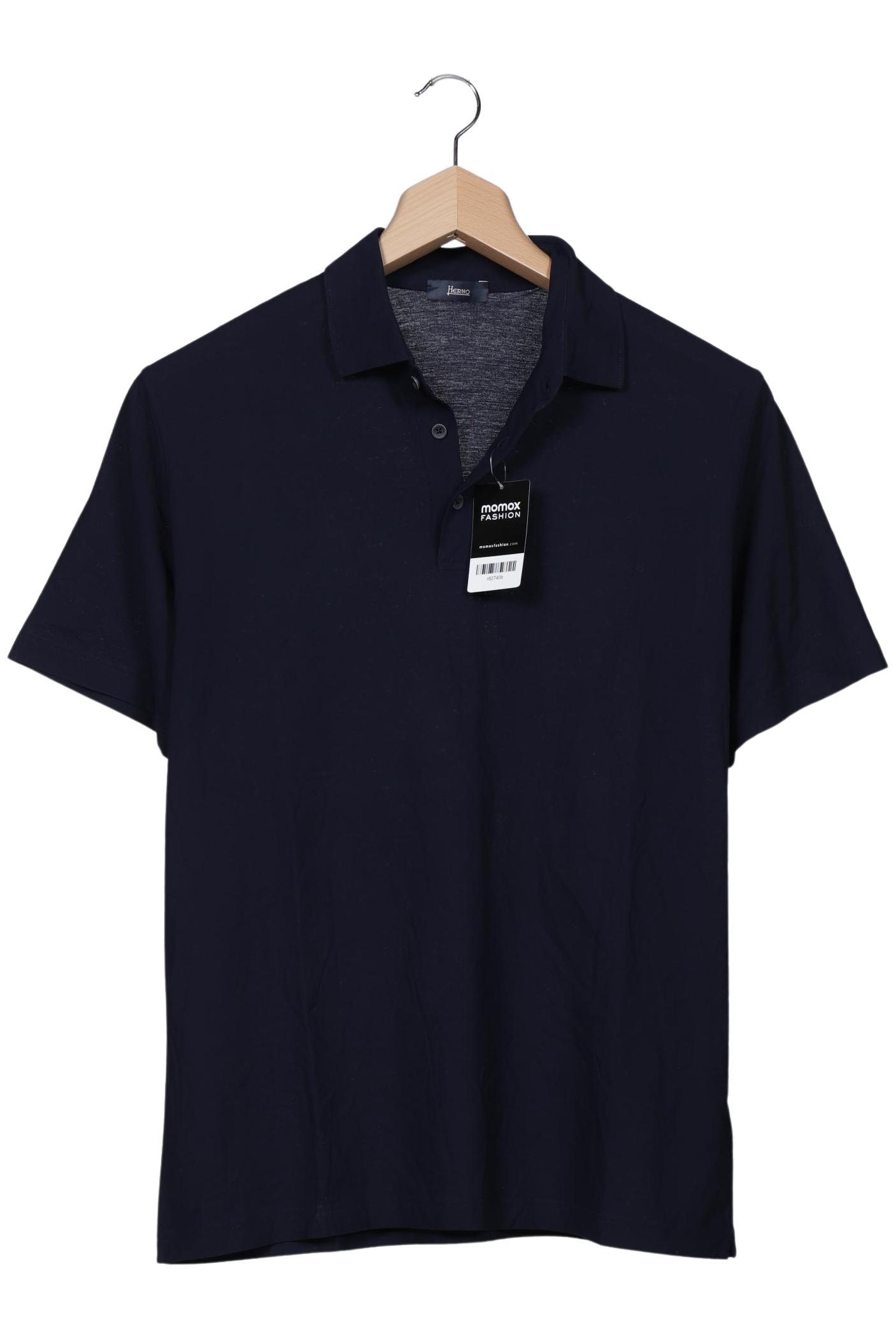 

Herno Herren Poloshirt, marineblau, Gr. 52