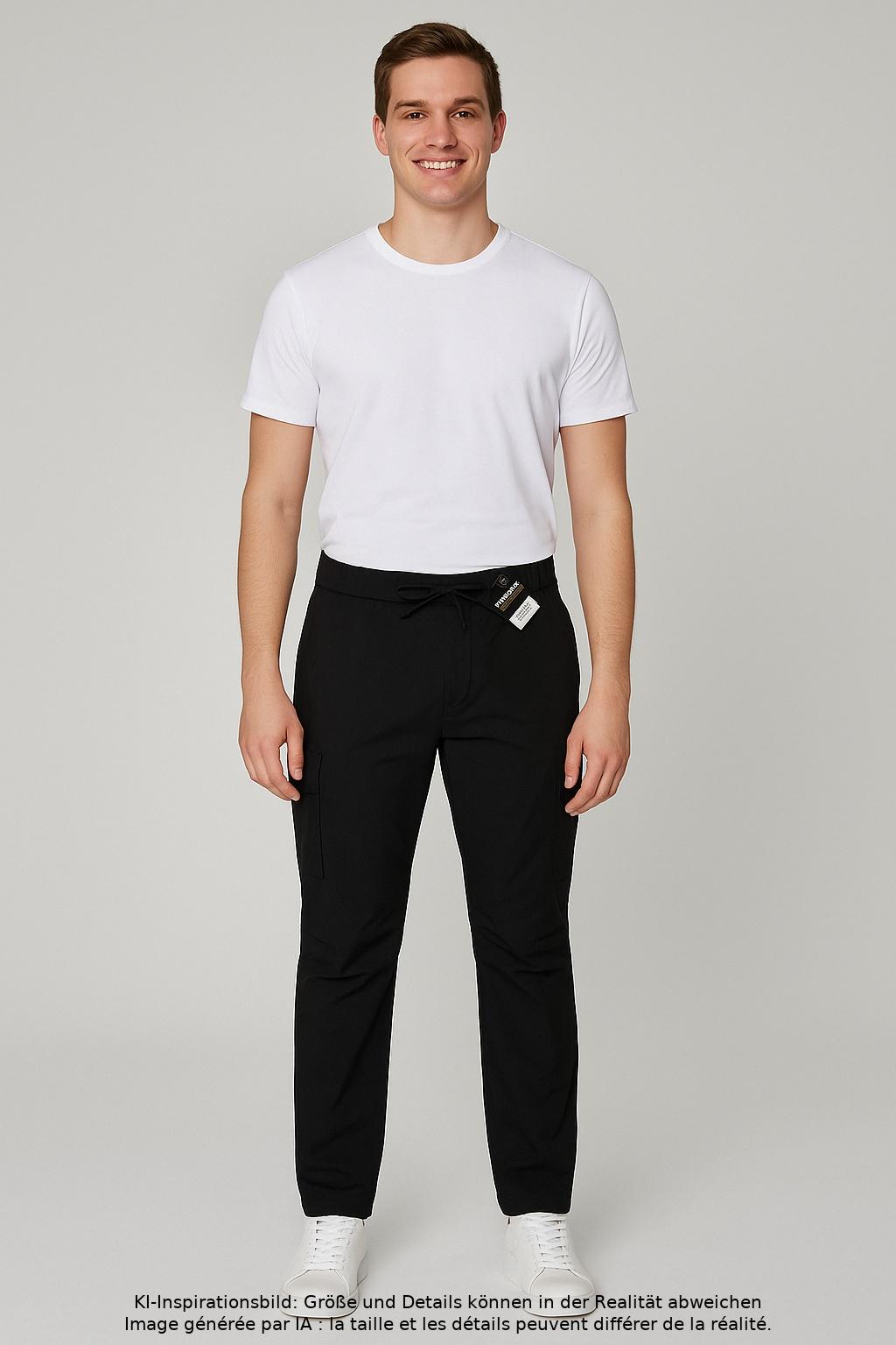 

Herno Herren Stoffhose, schwarz, Gr. 0