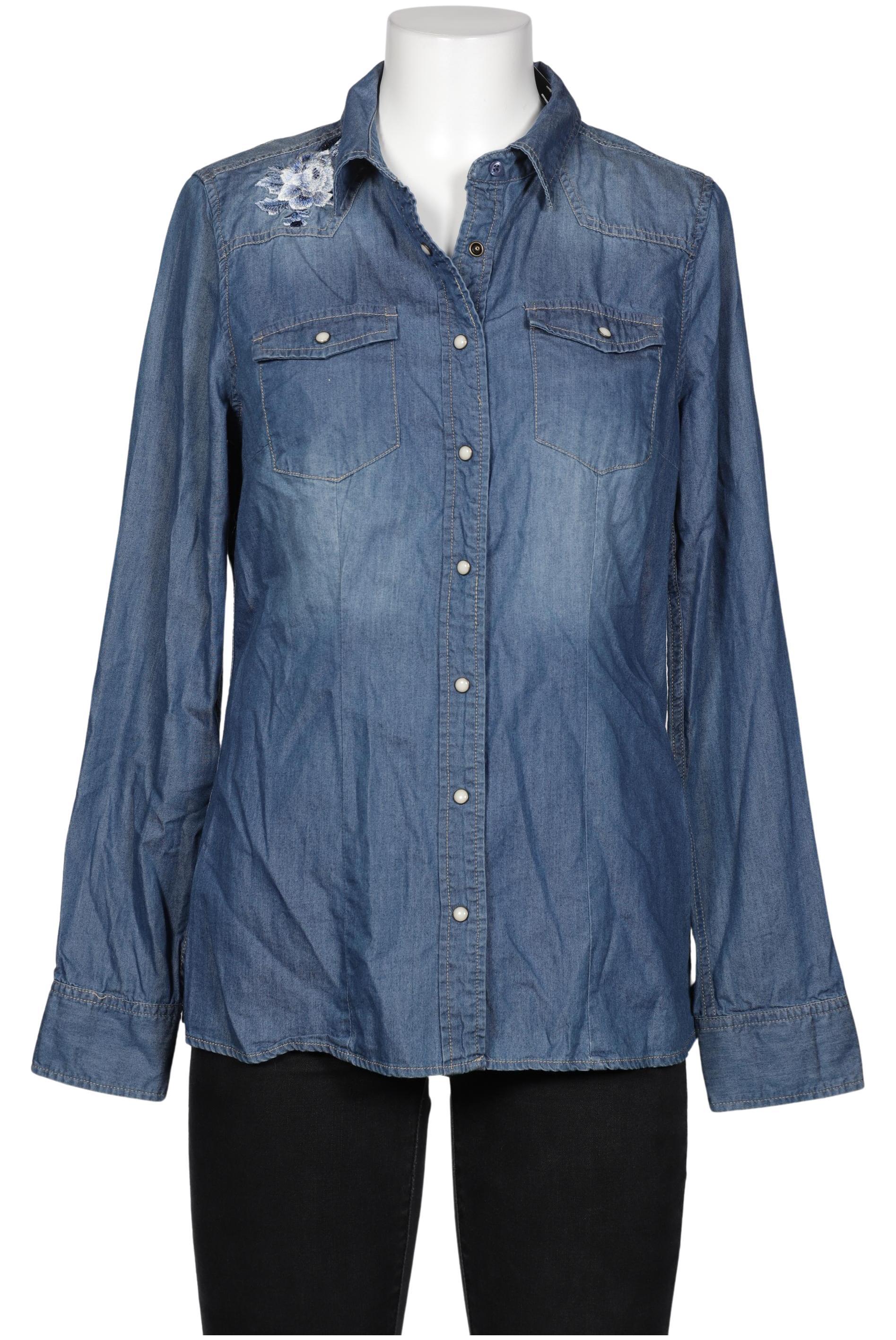 

Herrlicher Damen Bluse, blau, Gr. 42