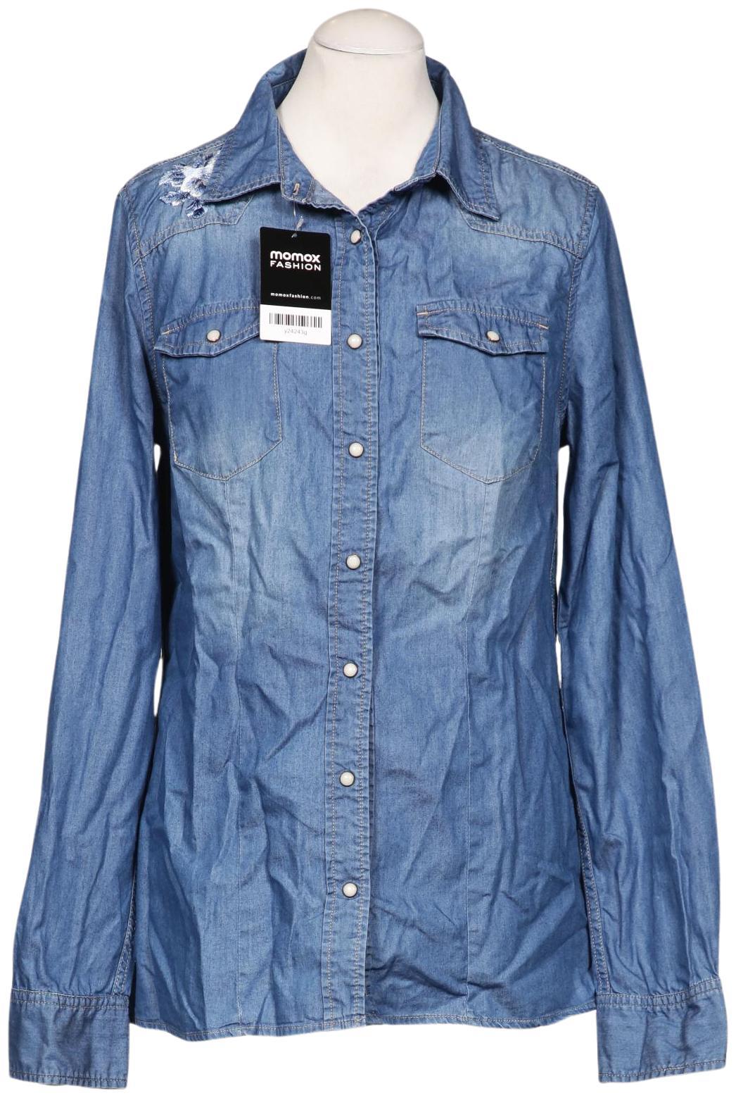 

Herrlicher Damen Bluse, blau, Gr. 42