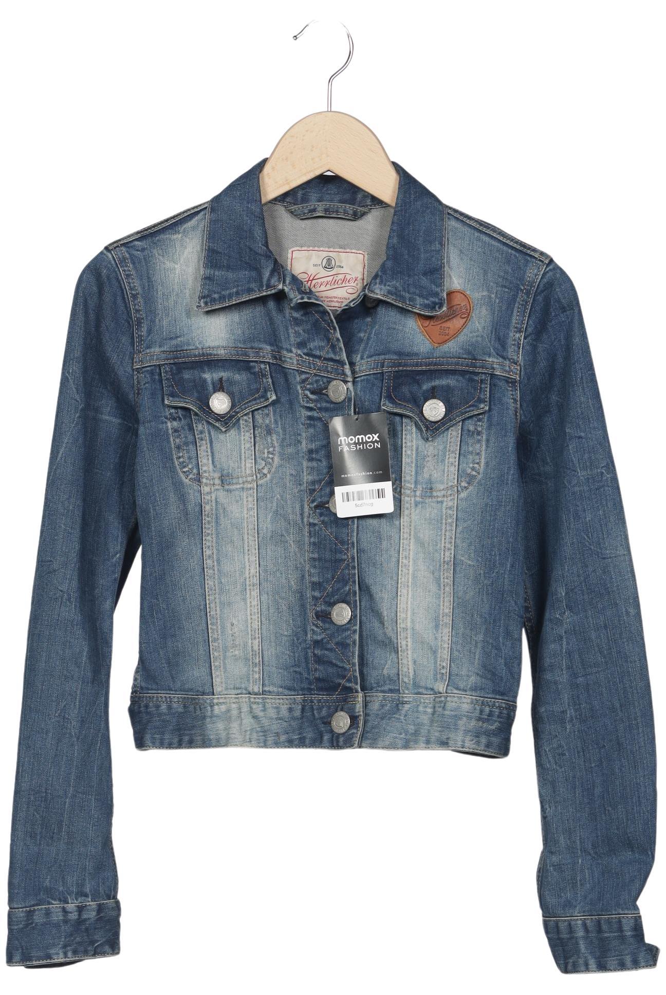 

Herrlicher Damen Jacke, blau, Gr. 34