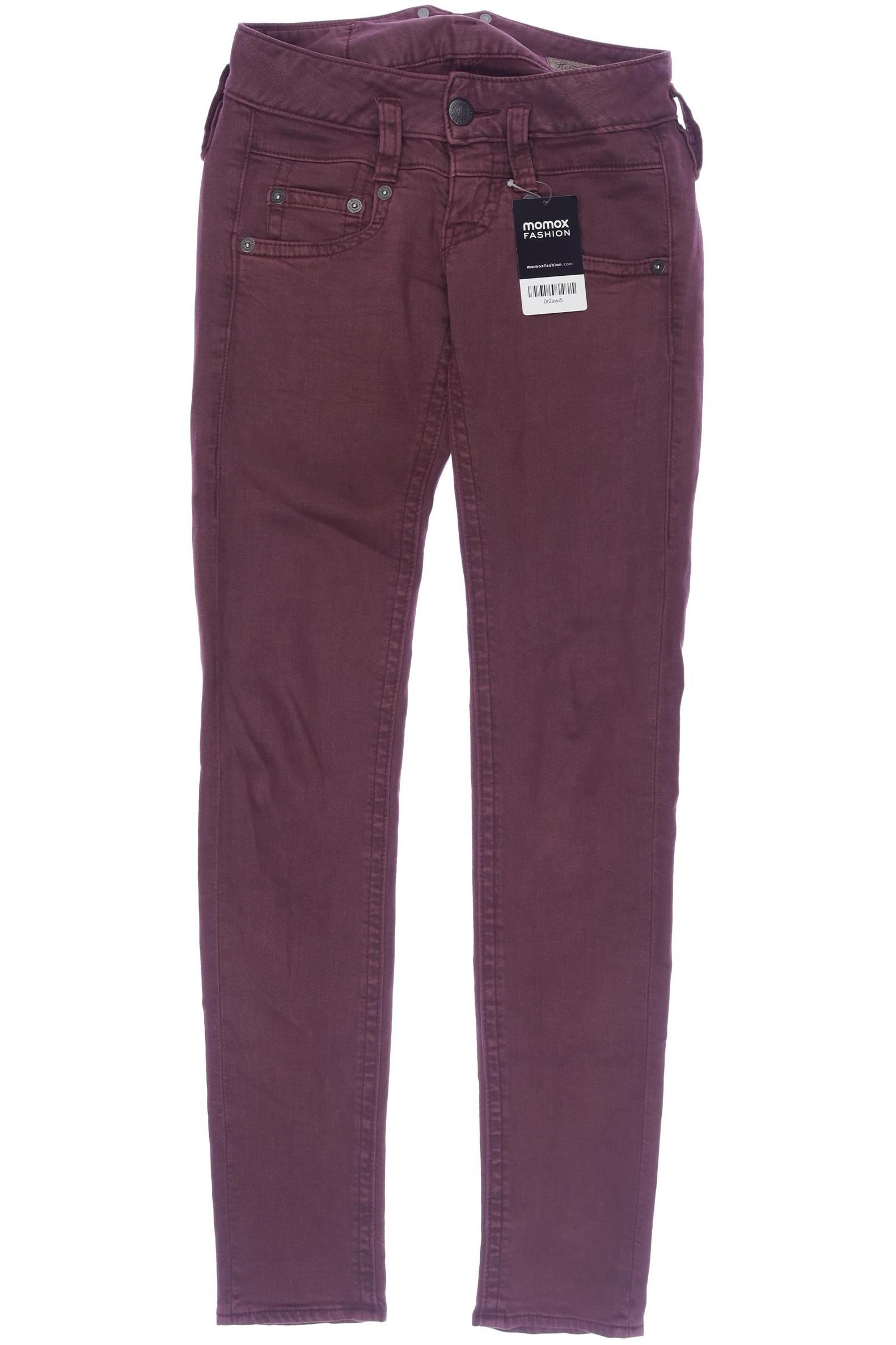 

Herrlicher Damen Jeans, bordeaux, Gr. 24