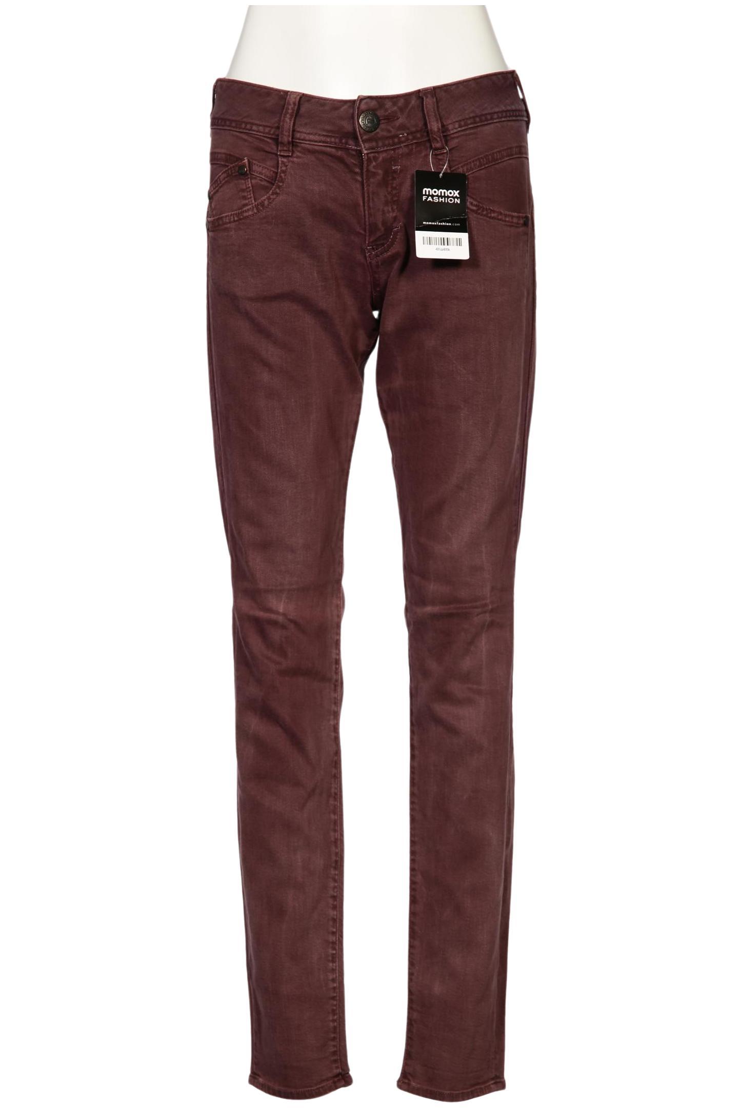 

Herrlicher Damen Jeans, bordeaux, Gr. 29