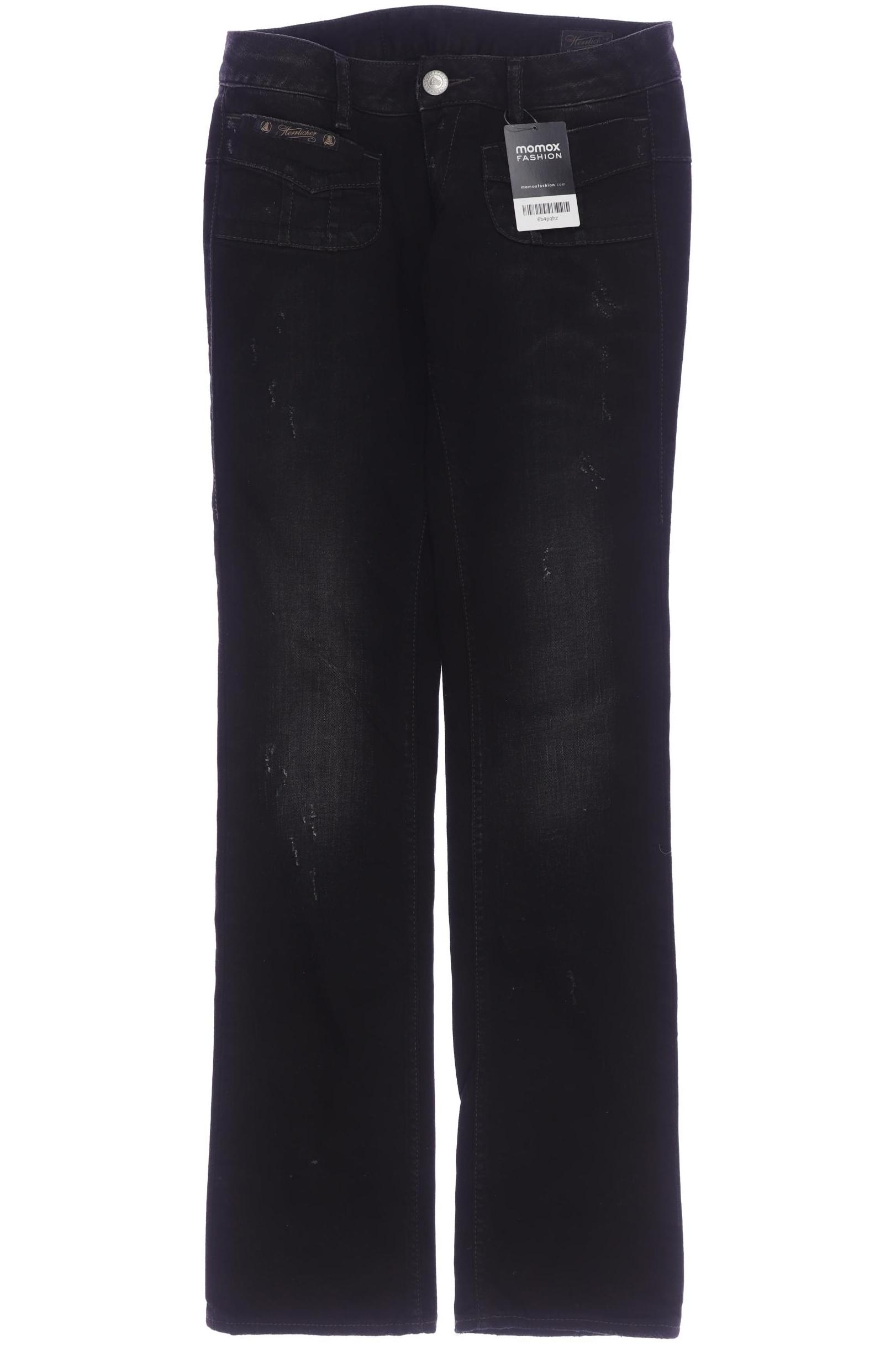 

Herrlicher Damen Jeans, schwarz, Gr. 26