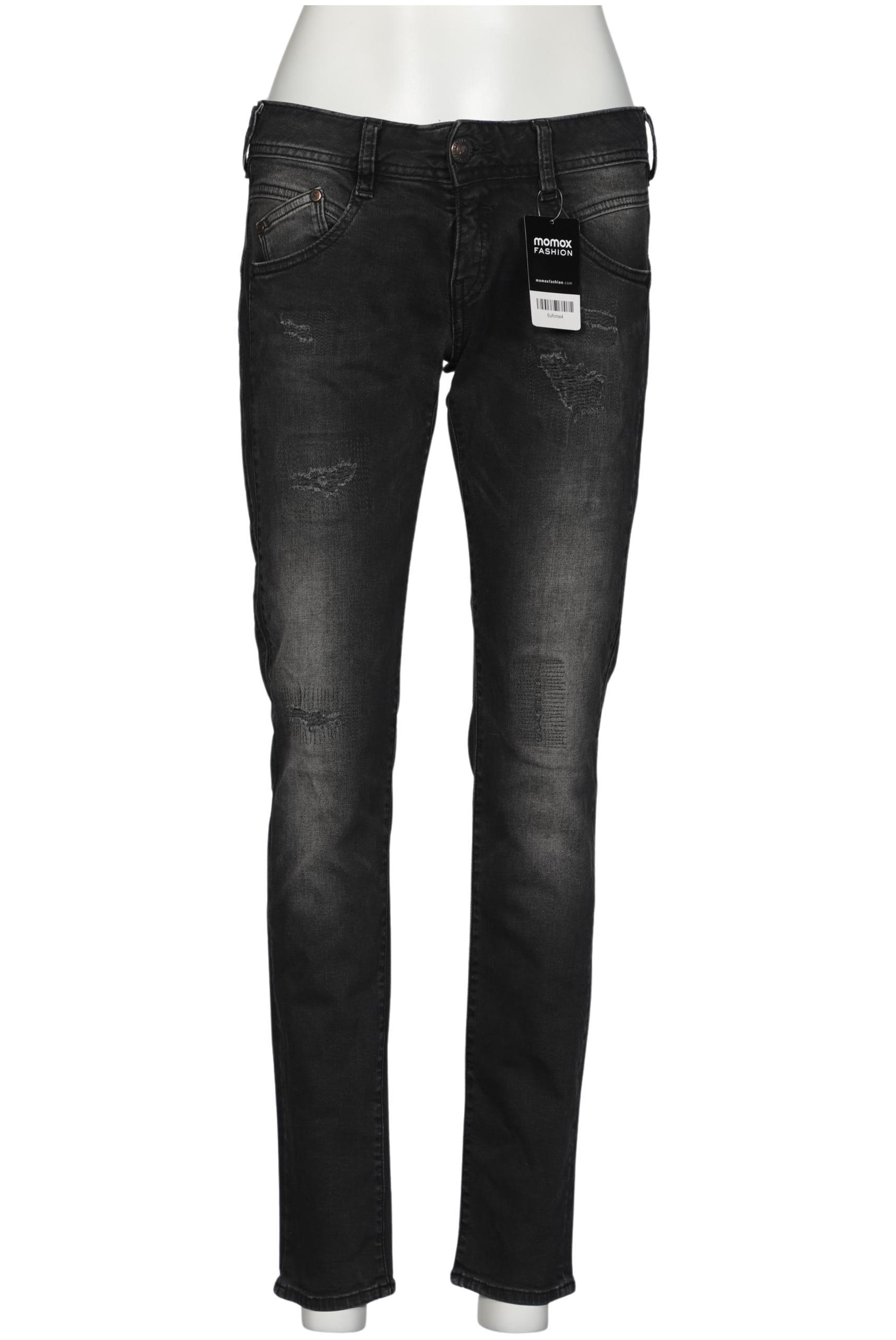 

Herrlicher Damen Jeans, schwarz, Gr. 28