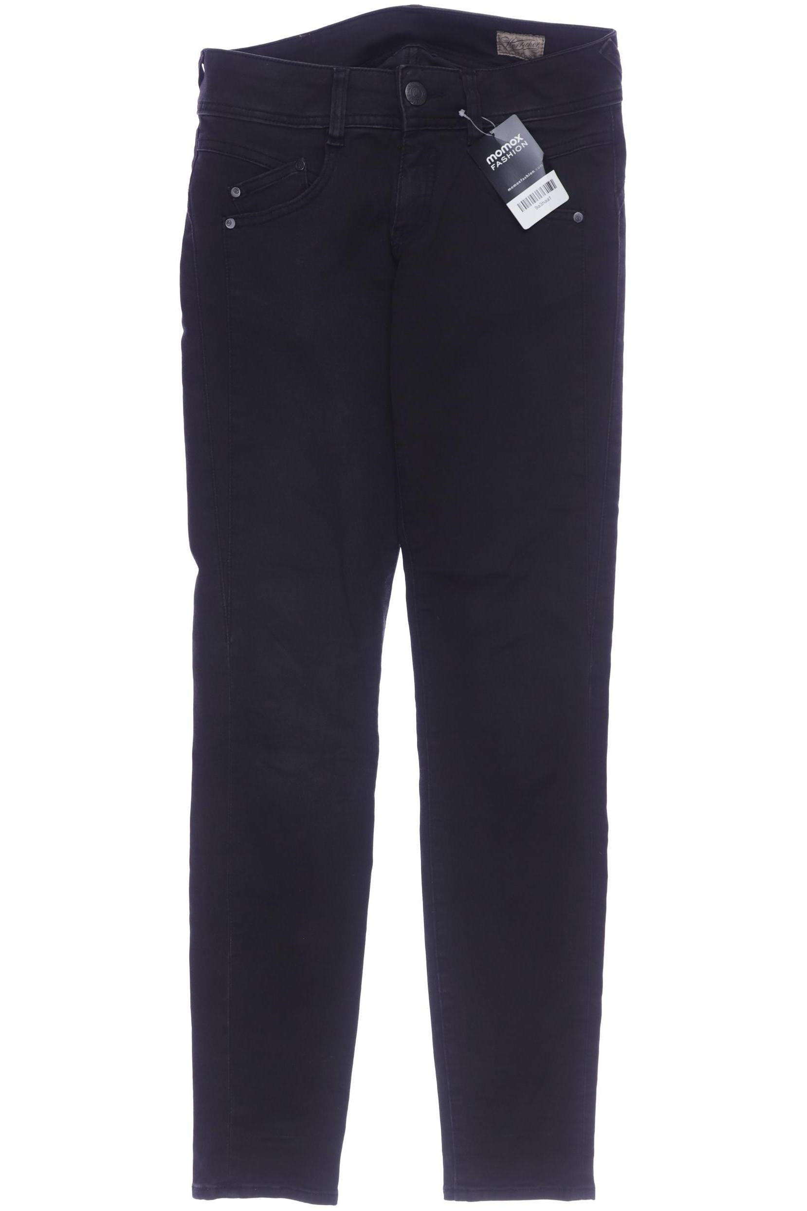 

Herrlicher Damen Jeans, schwarz, Gr. 26