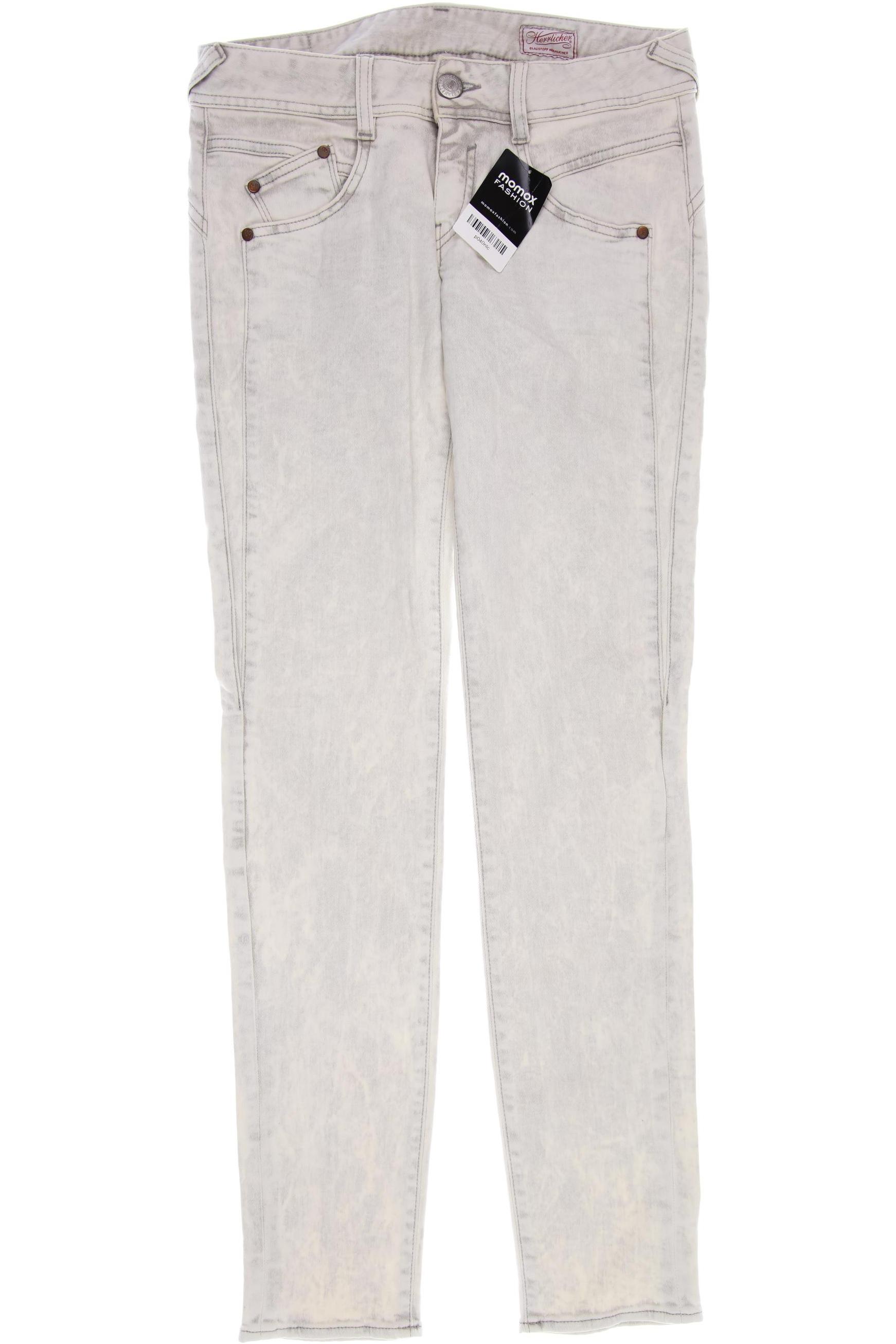 

Herrlicher Damen Jeans, cremeweiß