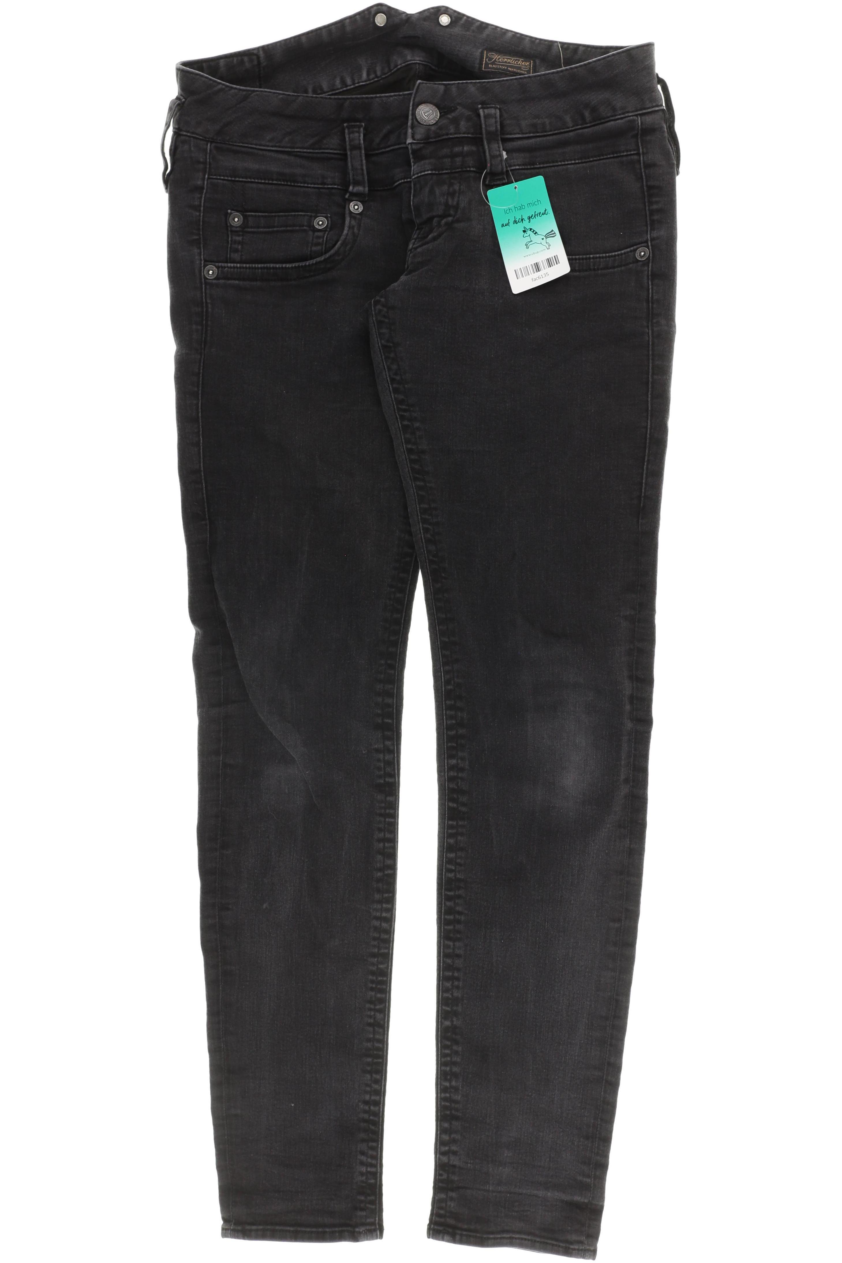 

Herrlicher Damen Jeans, schwarz, Gr. 28