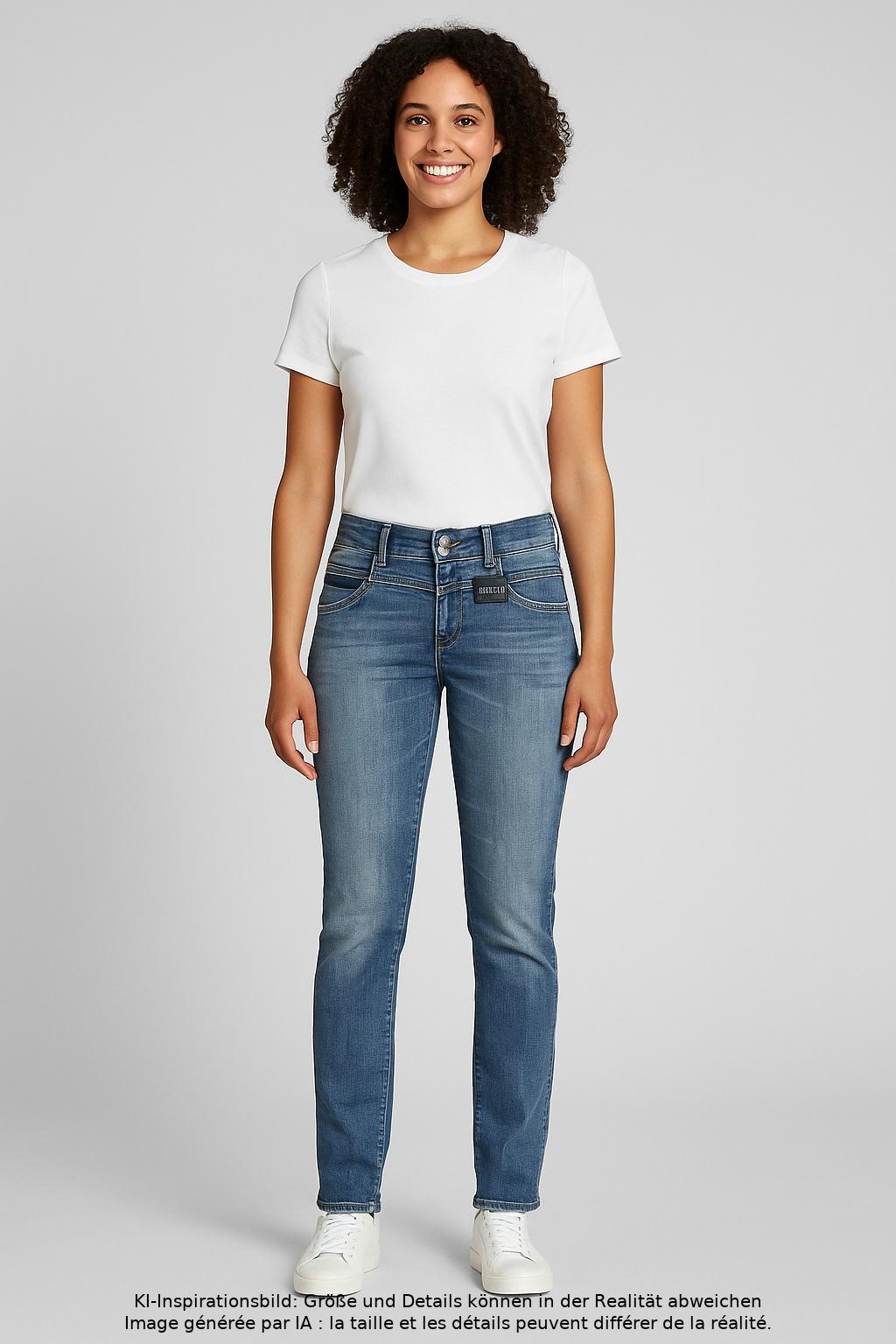 

Herrlicher Damen Jeans, blau, Gr. 28