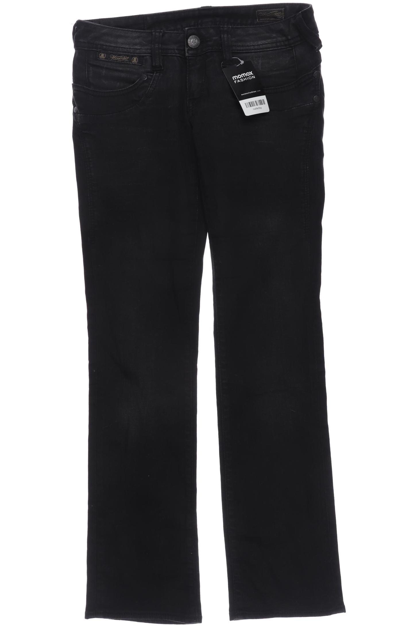 

Herrlicher Damen Jeans, schwarz, Gr. 25