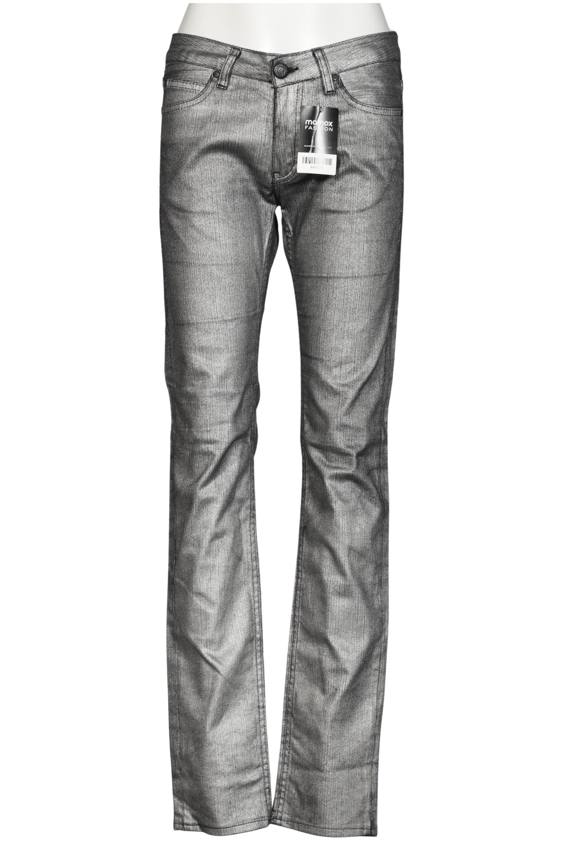 

Herrlicher Damen Jeans, silber, Gr. 28