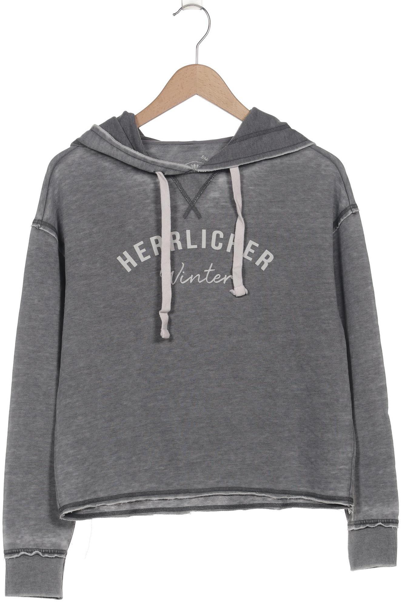 

Herrlicher Damen Kapuzenpullover, grau, Gr. 36