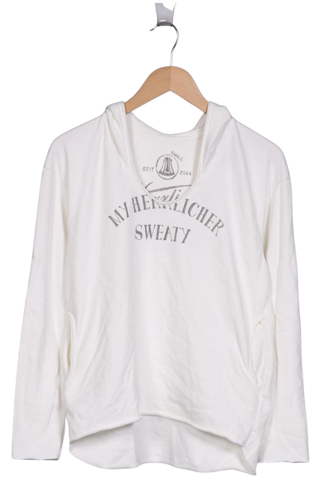 

Herrlicher Damen Kapuzenpullover, cremeweiß, Gr. 36