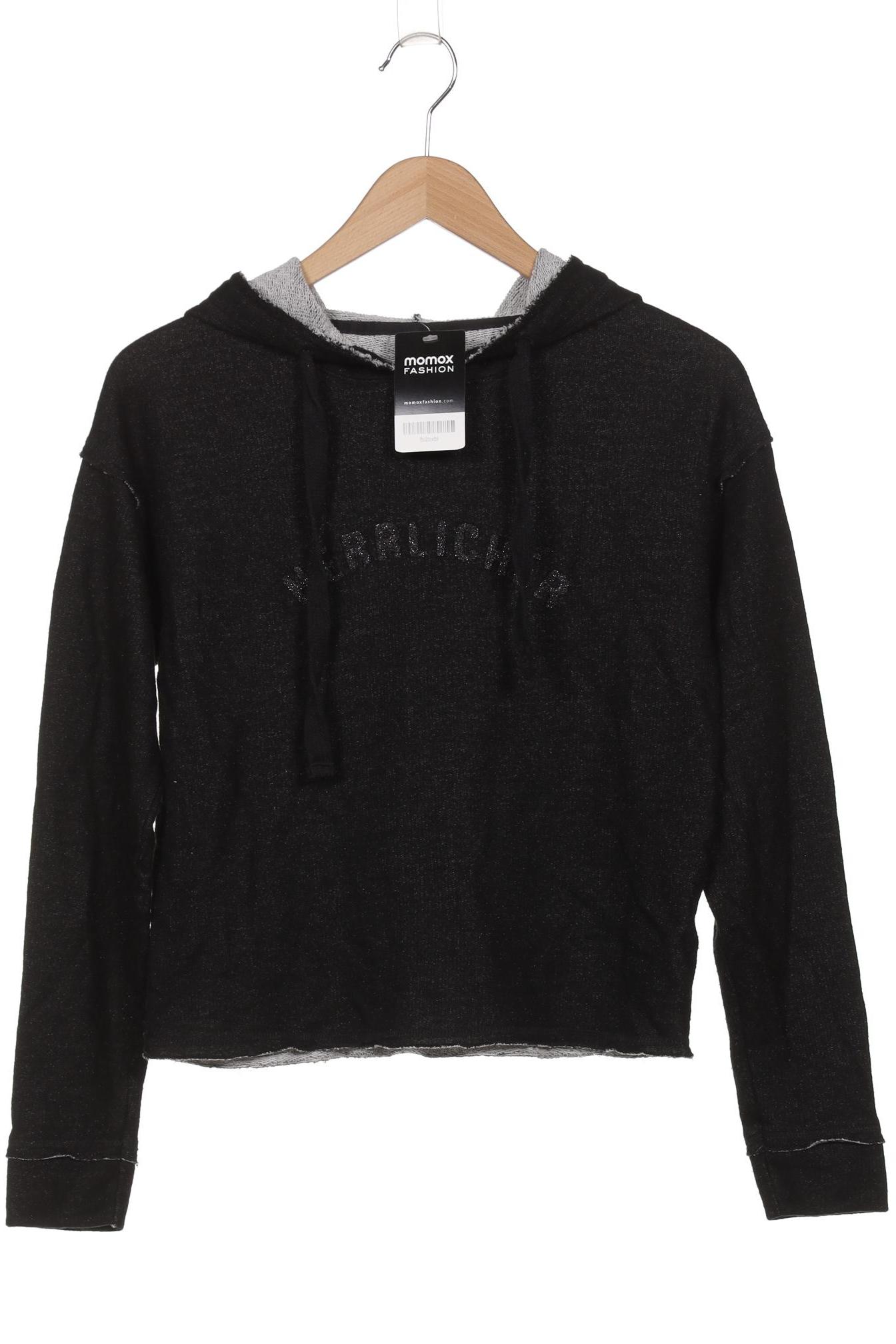 

Herrlicher Damen Kapuzenpullover, schwarz, Gr. 34