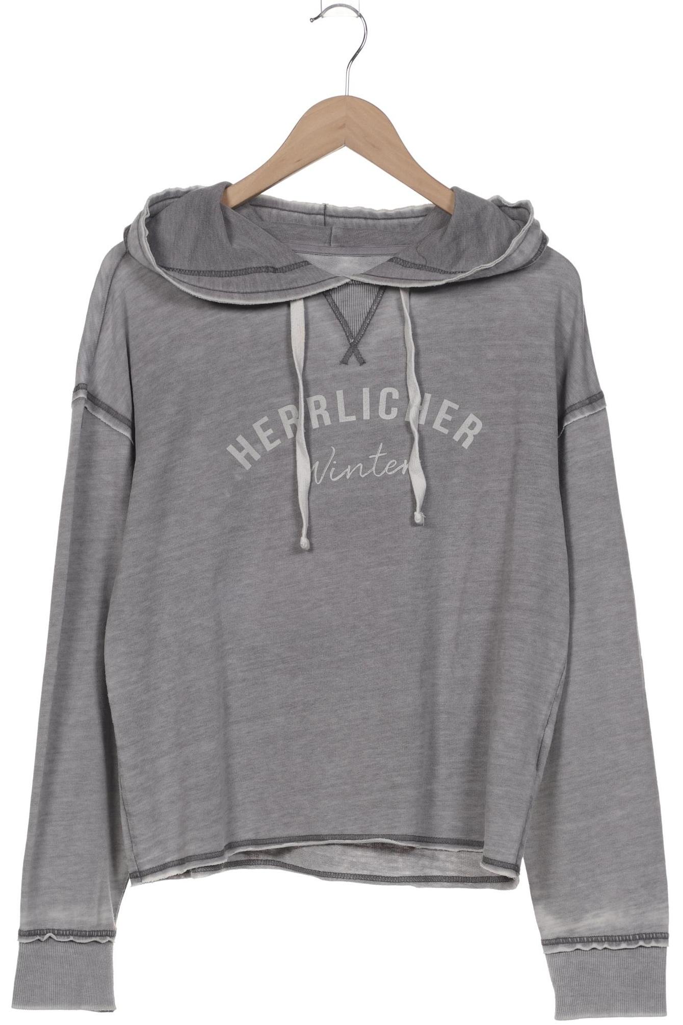 

Herrlicher Damen Kapuzenpullover, grau, Gr. 42