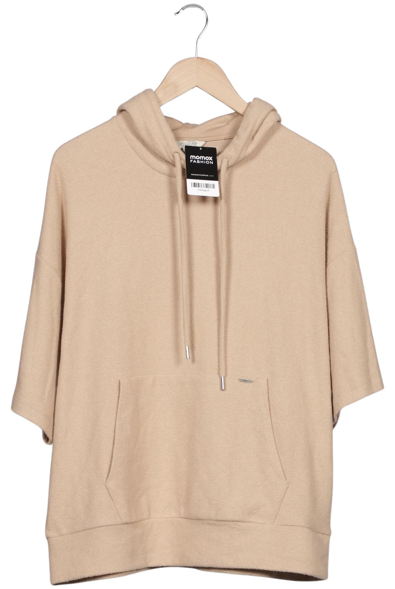 

Herrlicher Damen Kapuzenpullover, beige, Gr. 36