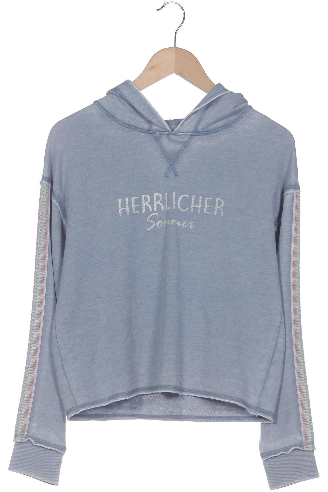

Herrlicher Damen Kapuzenpullover, blau, Gr. 36