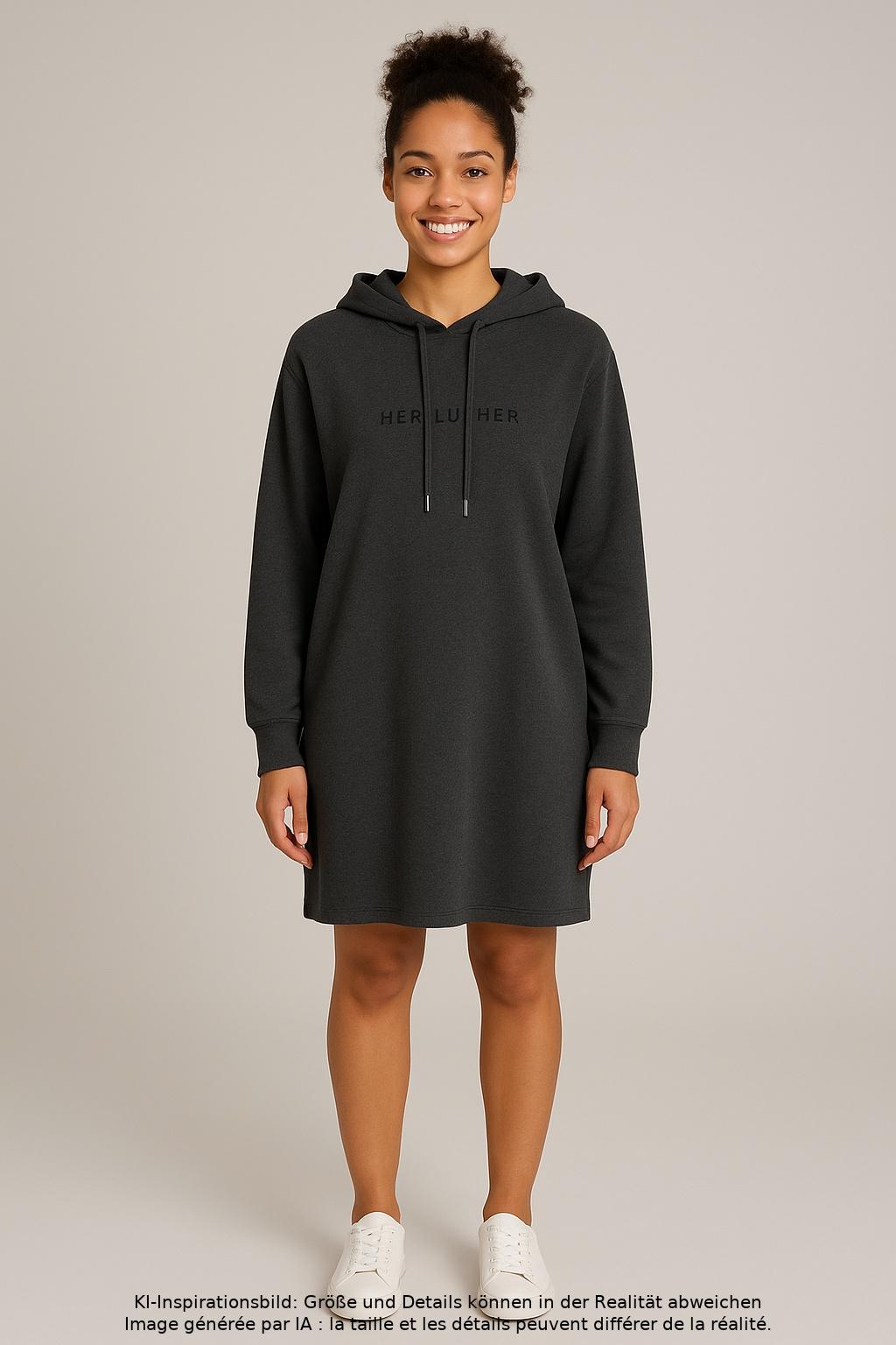 

Herrlicher Damen Kleid, grau, Gr. 38