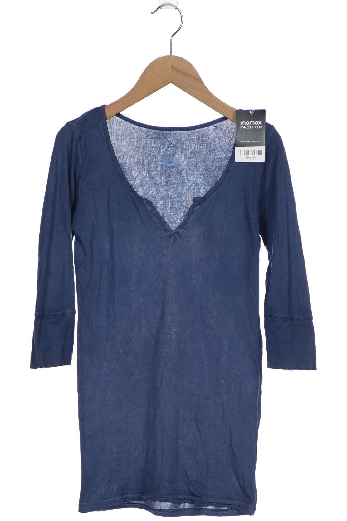 

Herrlicher Damen Langarmshirt, blau, Gr. 36
