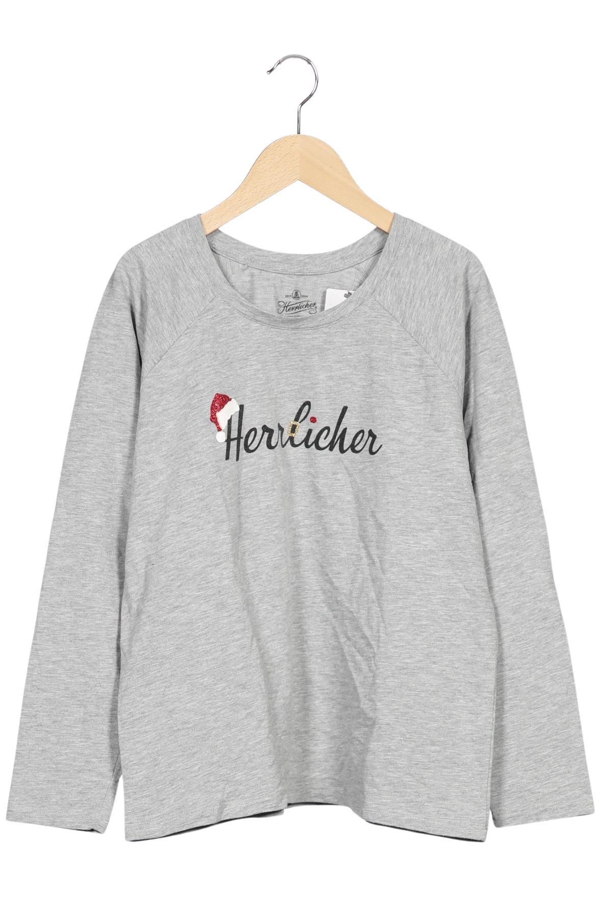 

Herrlicher Damen Langarmshirt, grau, Gr. 38