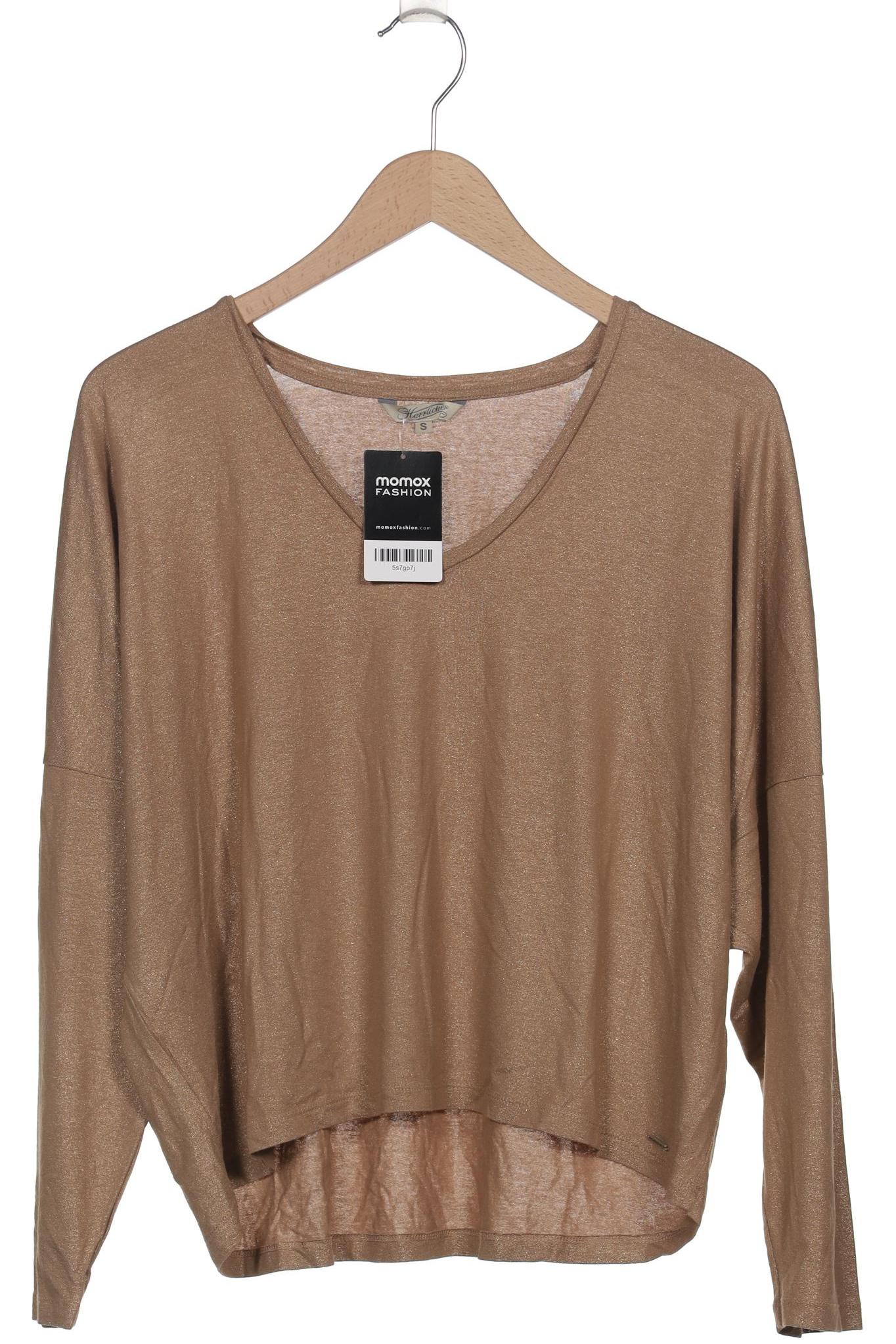 

Herrlicher Damen Langarmshirt, braun, Gr. 36