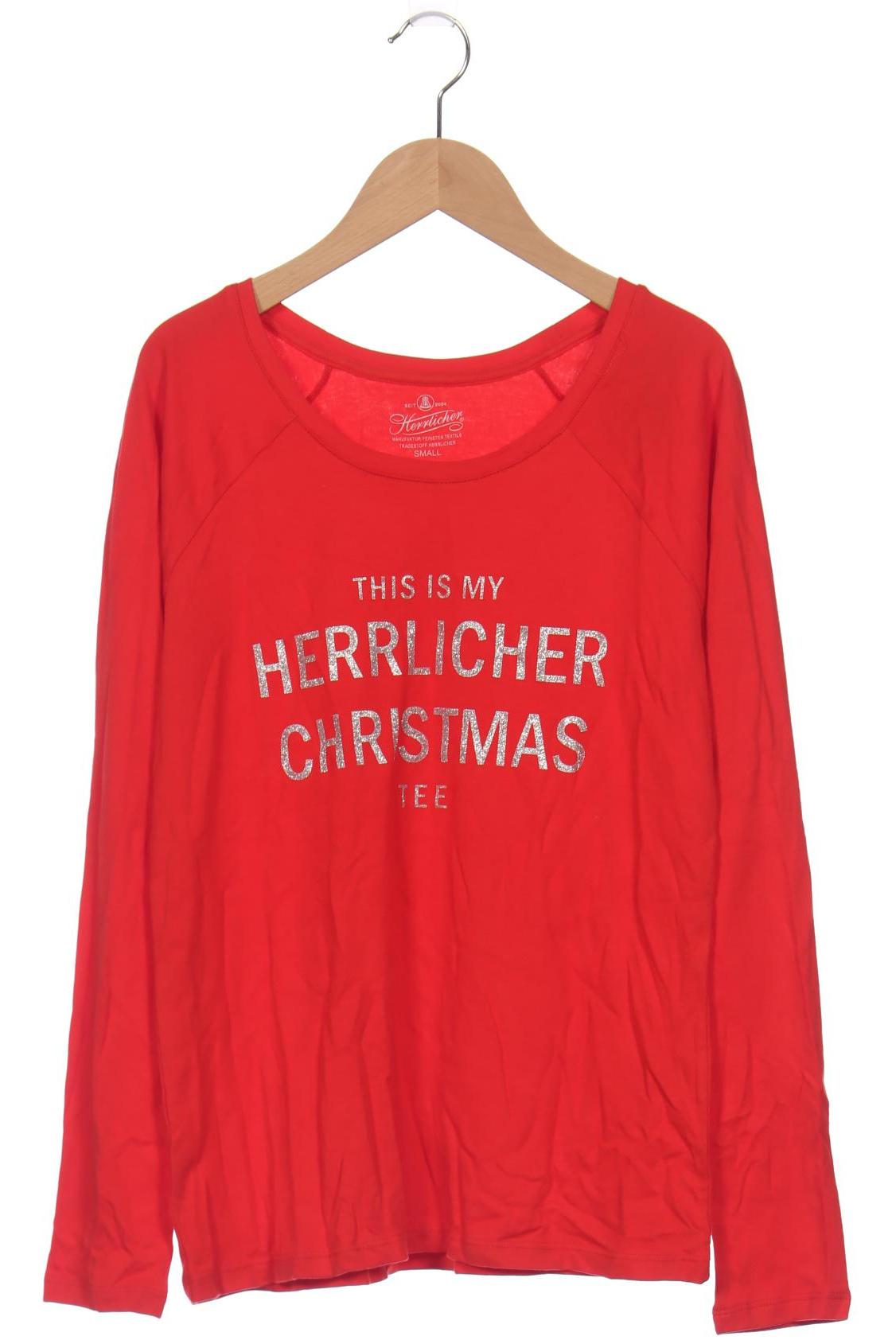 

Herrlicher Damen Langarmshirt, rot