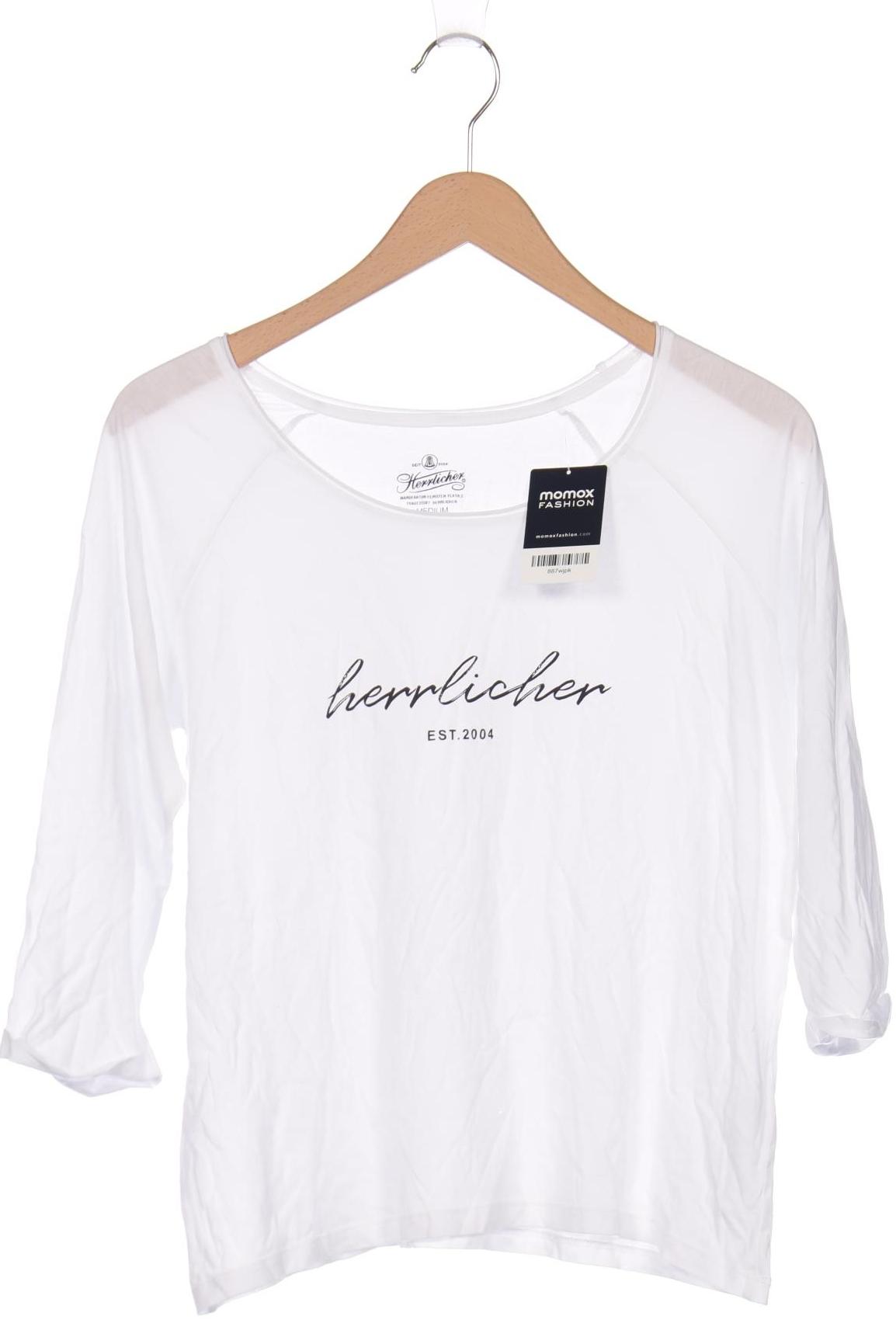 

Herrlicher Damen Langarmshirt, weiß, Gr. 38
