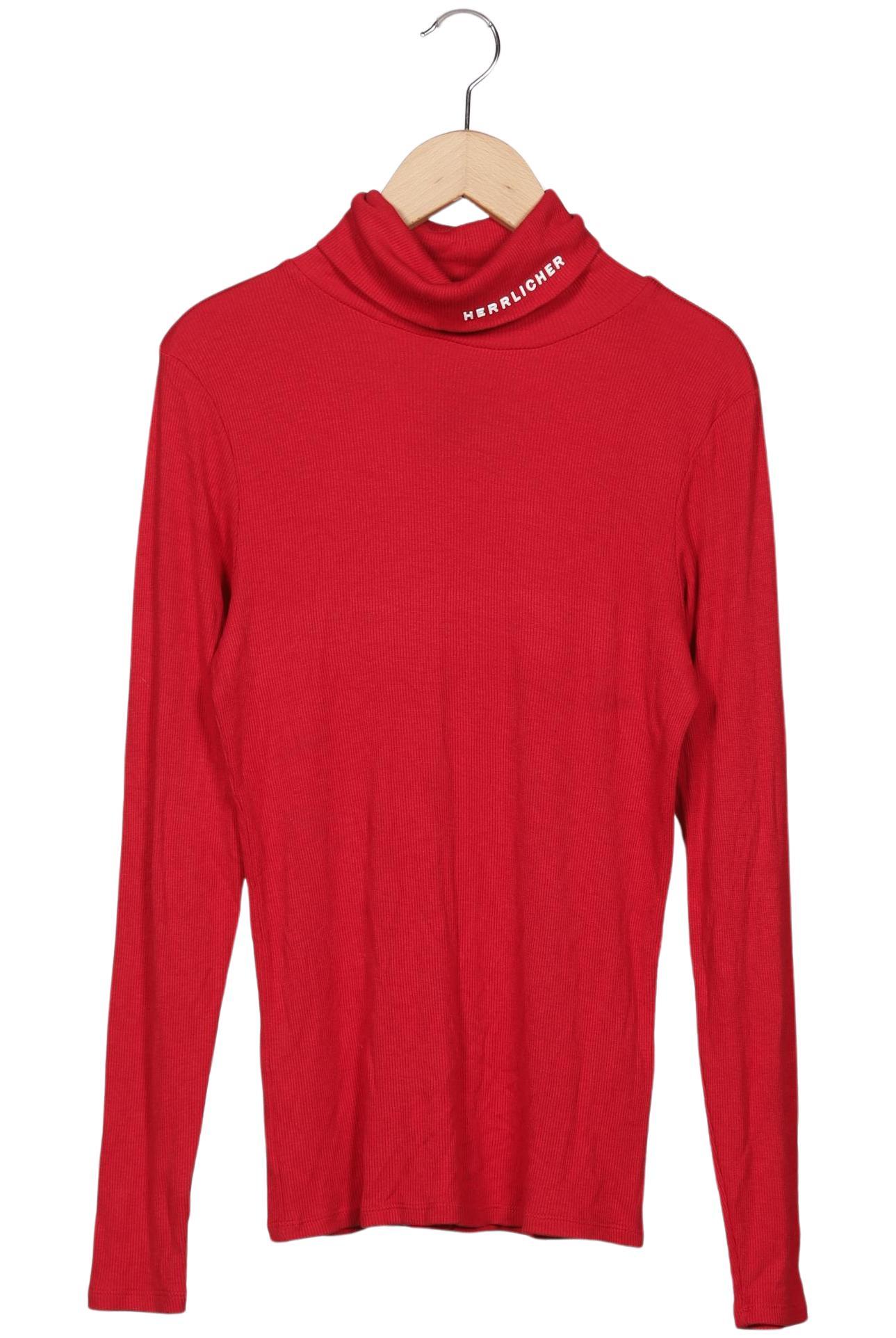 

Herrlicher Damen Langarmshirt, rot, Gr. 36