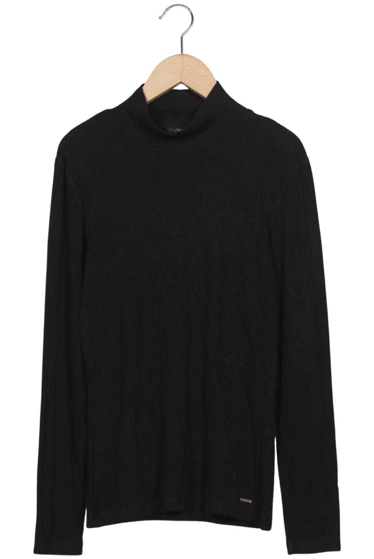 

Herrlicher Damen Langarmshirt, schwarz, Gr. 36